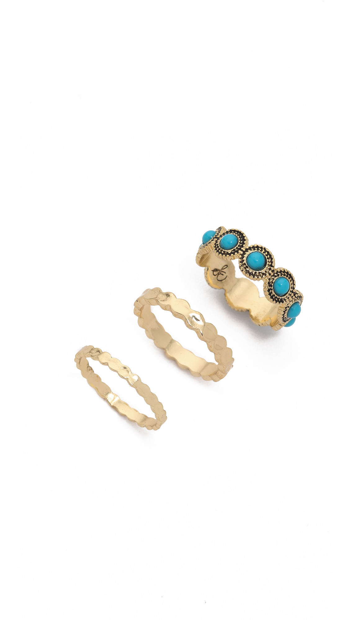 Sam Edelman Stone Stack Ring Set Sam Edelman Stone Stack Ring Set