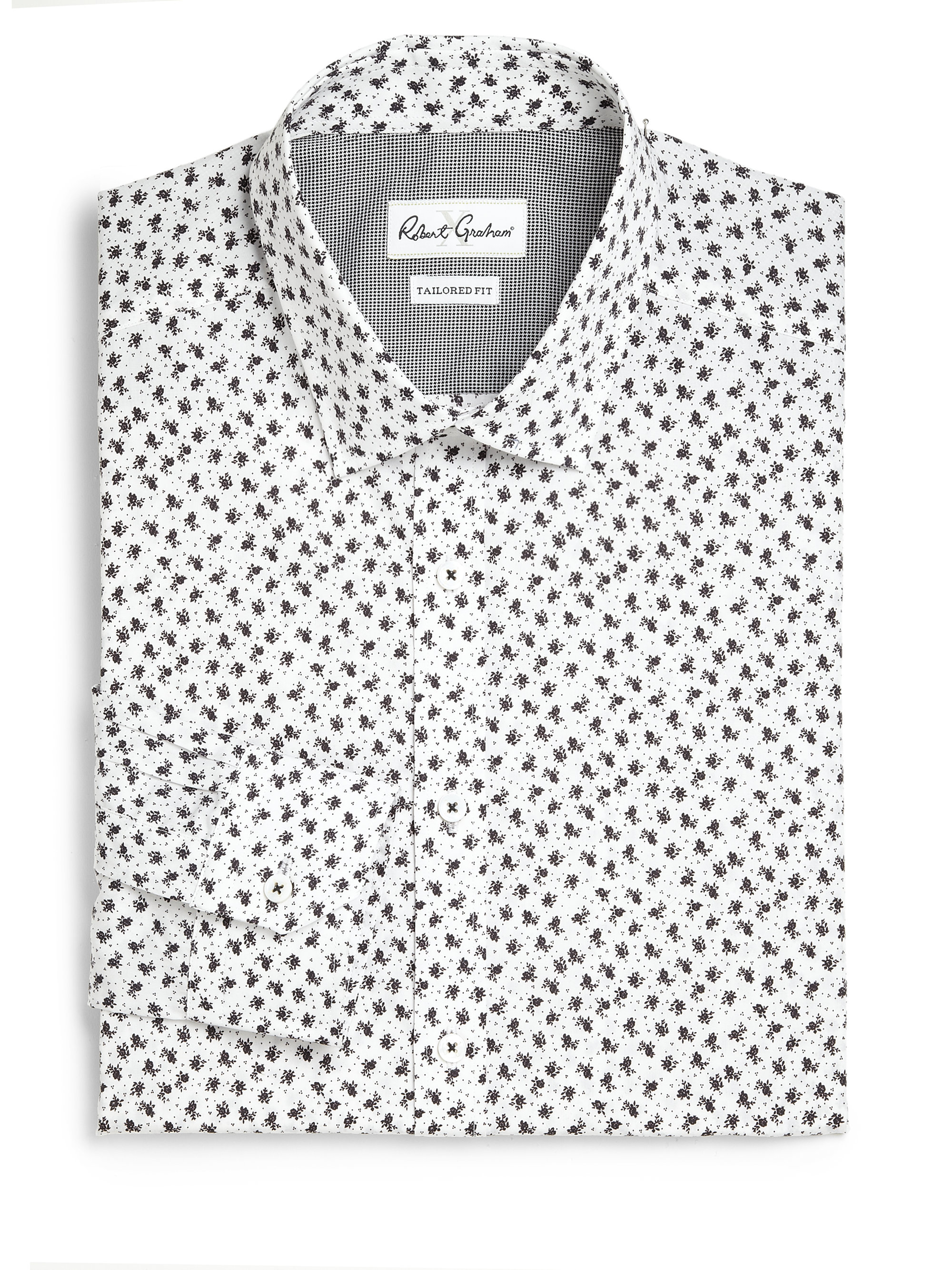 black and white floral dress shirt mens