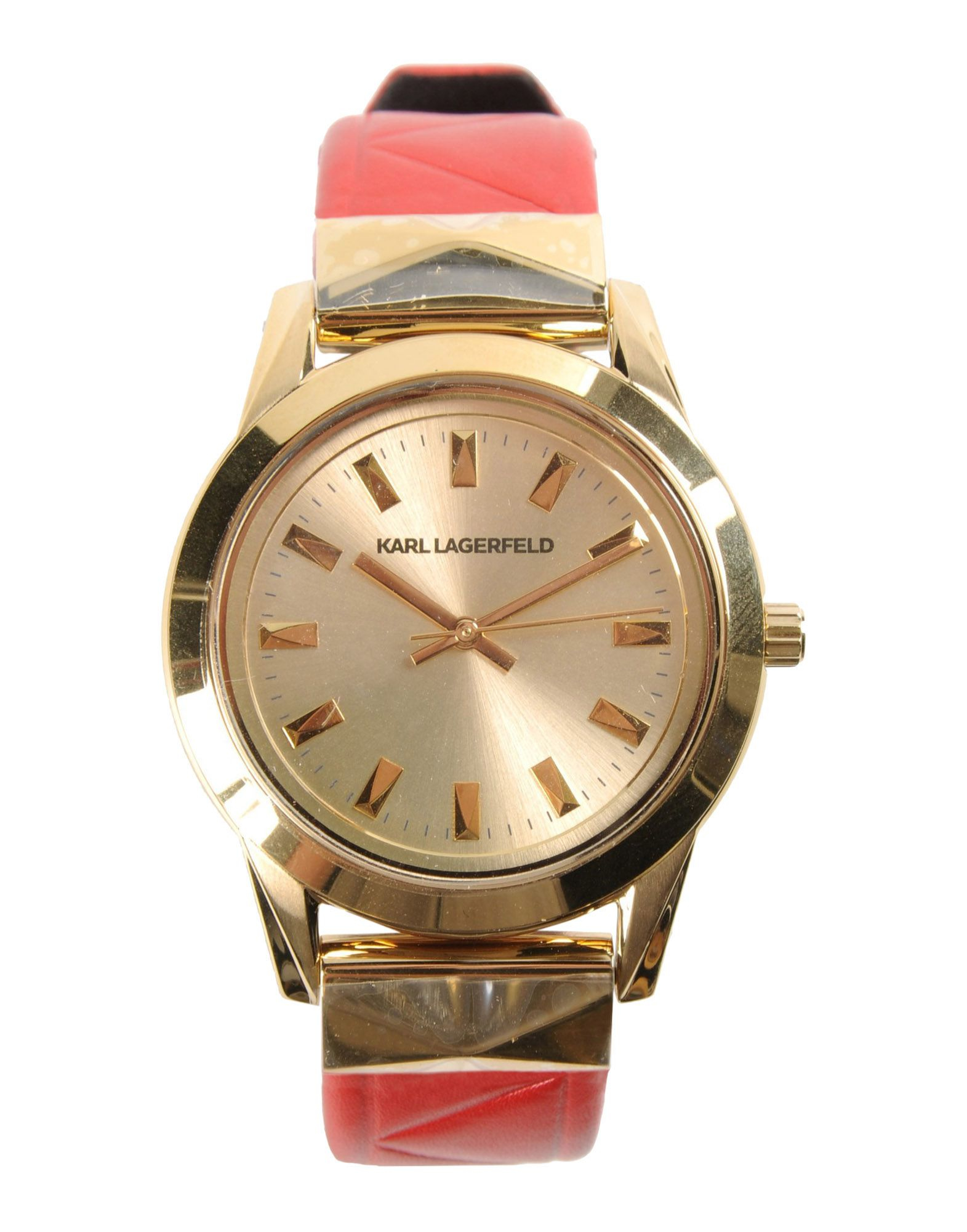 Lyst - Karl Lagerfeld Wrist Watch in Red