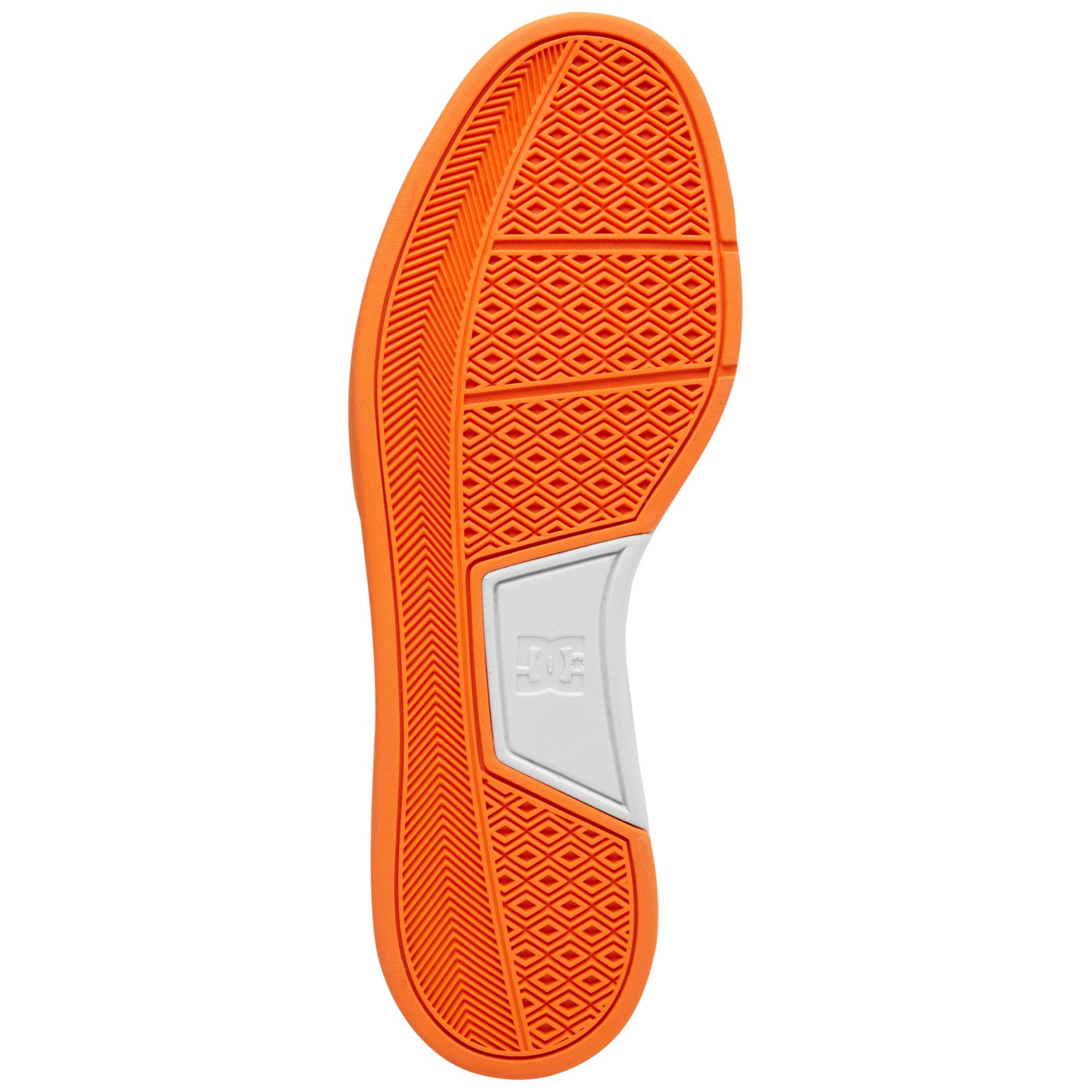 Dc shoes Pure Ns Hi Sneakers in Orange for Men (Wild Dove/Orange) | Lyst