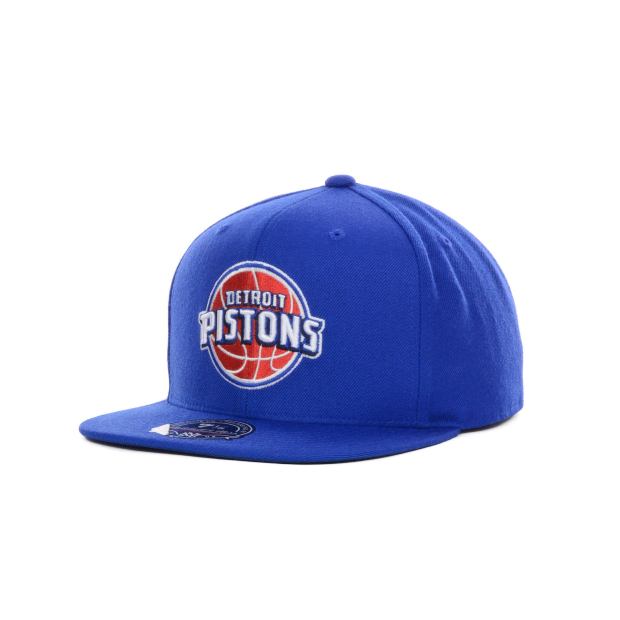 Lyst - Nike Mitchell Ness Detroit Pistons Nba Current Logo Fitted Cap ...