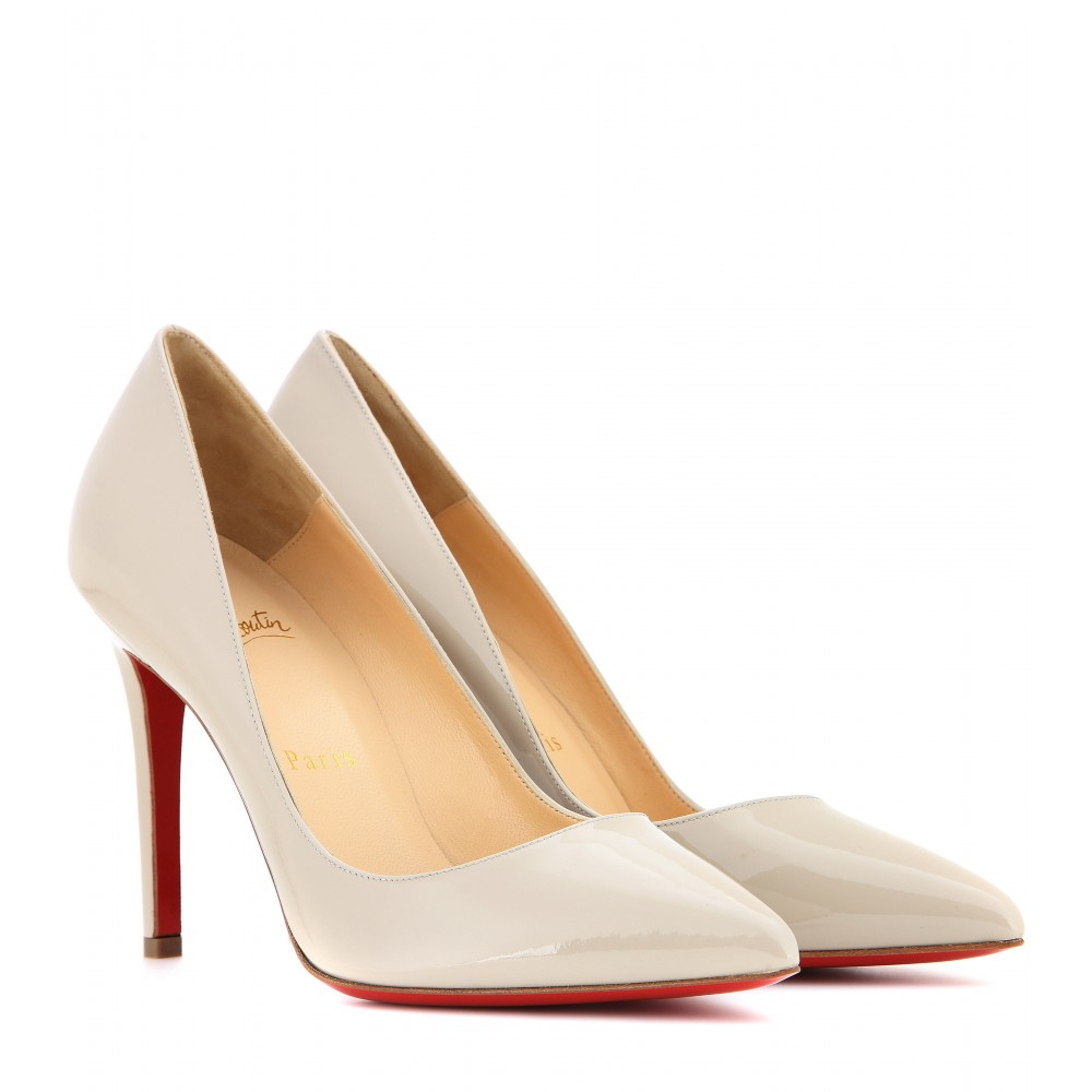 christian louboutin the pigalle 100 suede pumps - Obsidian ...  