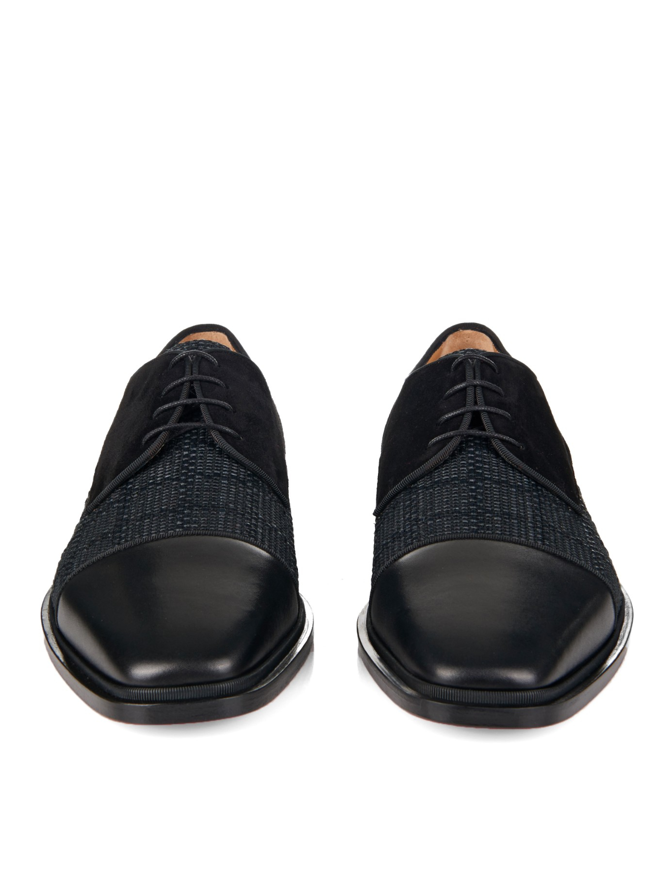 Christian louboutin Bruno Orlato Derby Shoes in Black for Men | Lyst  