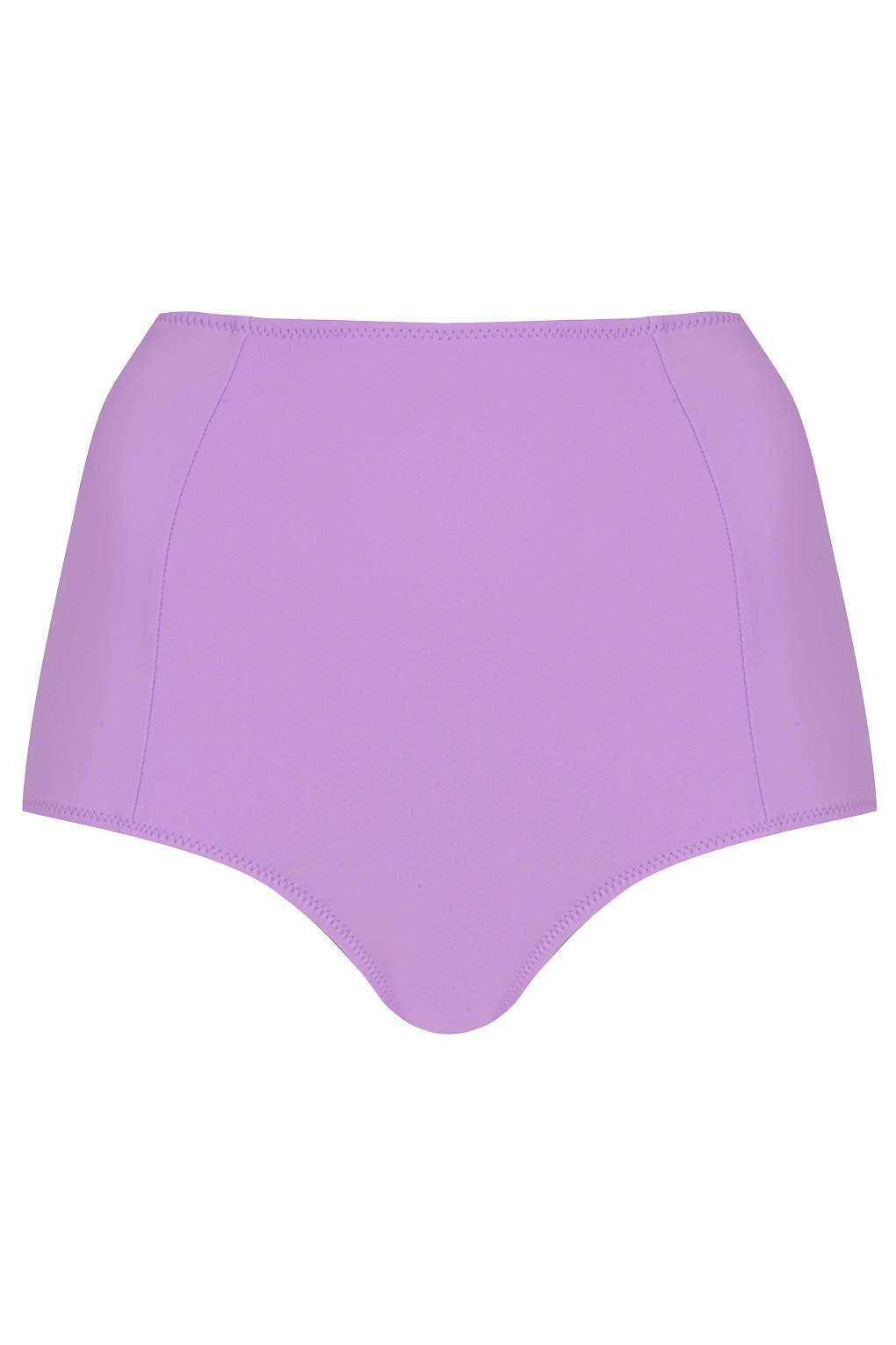 Topshop Lilac Basic High Waisted Bikini Pant in Purple (LILAC) | Lyst