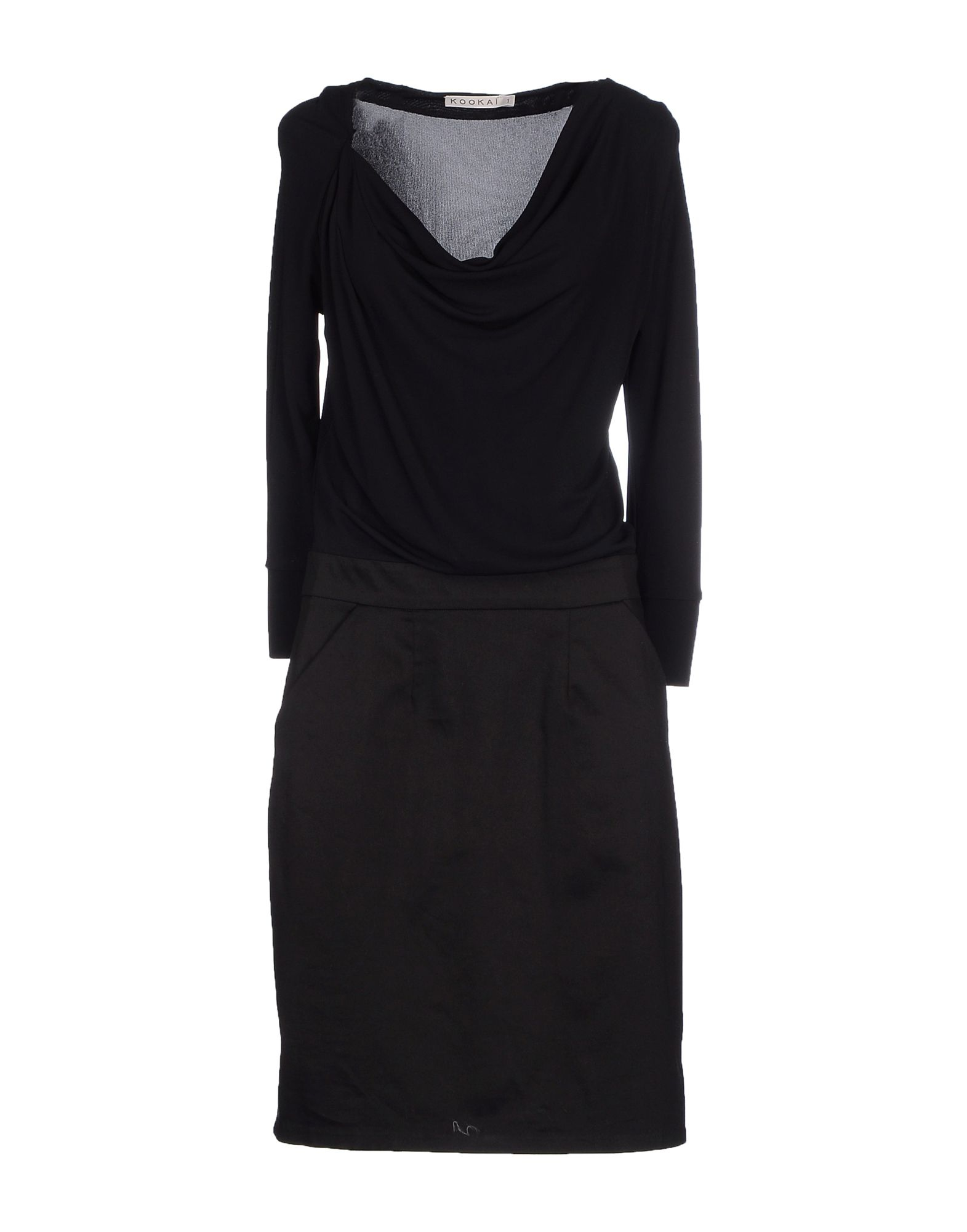 kookai black maxi dress