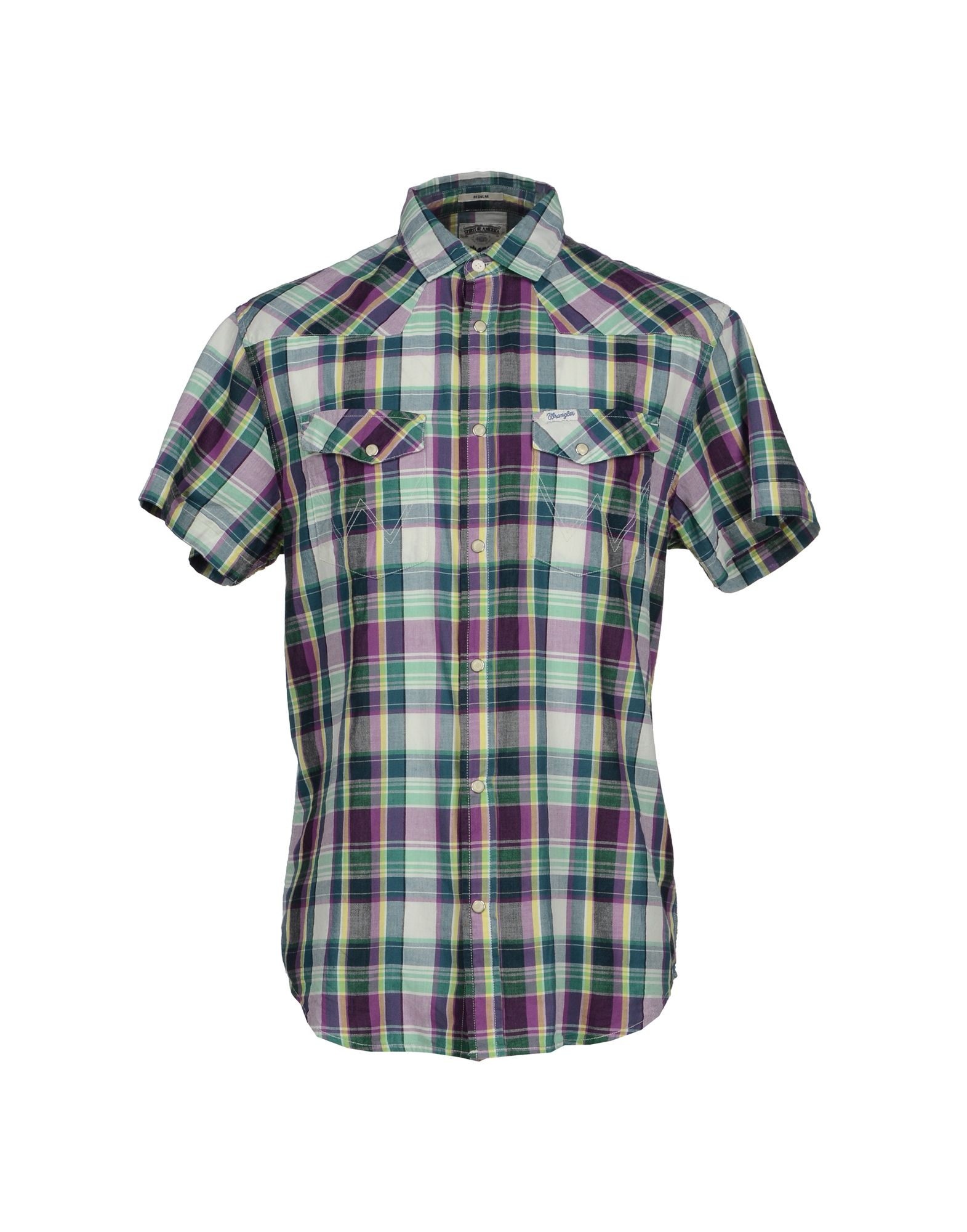 Lyst - Wrangler Shirt in Purple for Men