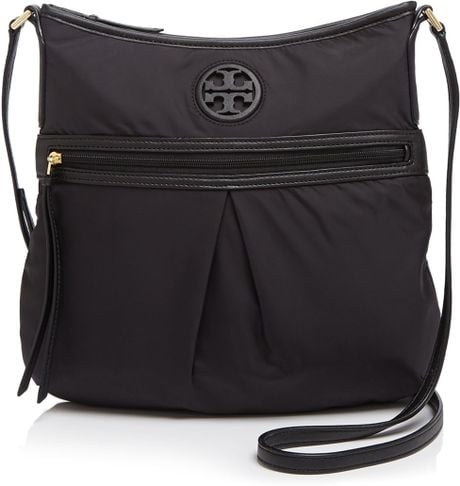 Tory Burch Nylon Swingpack Crossbody in Black | Lyst