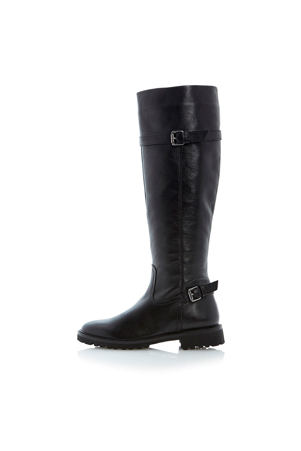 topshop black knee high boots