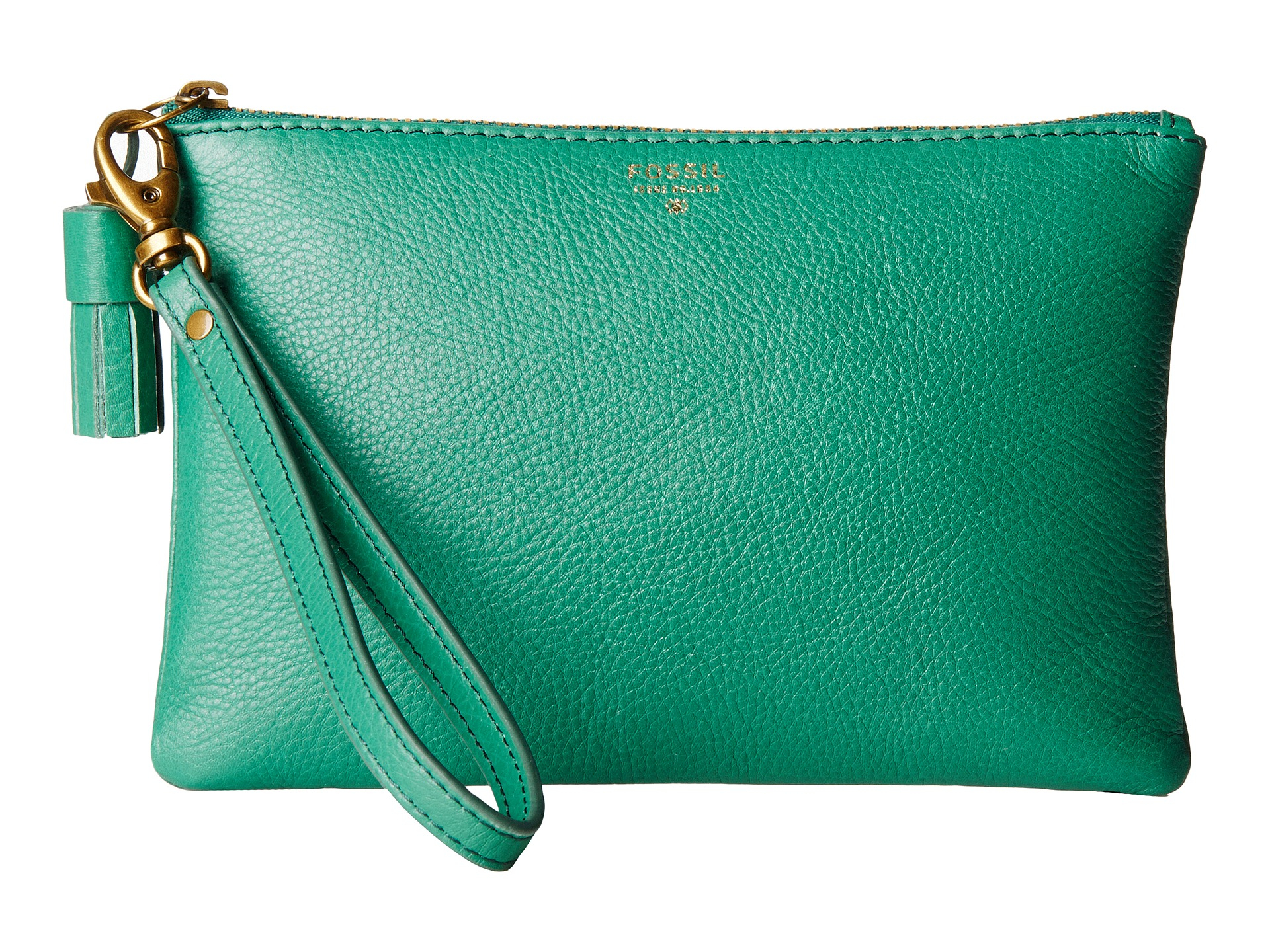 lyst-fossil-wristlet-pouch-in-green