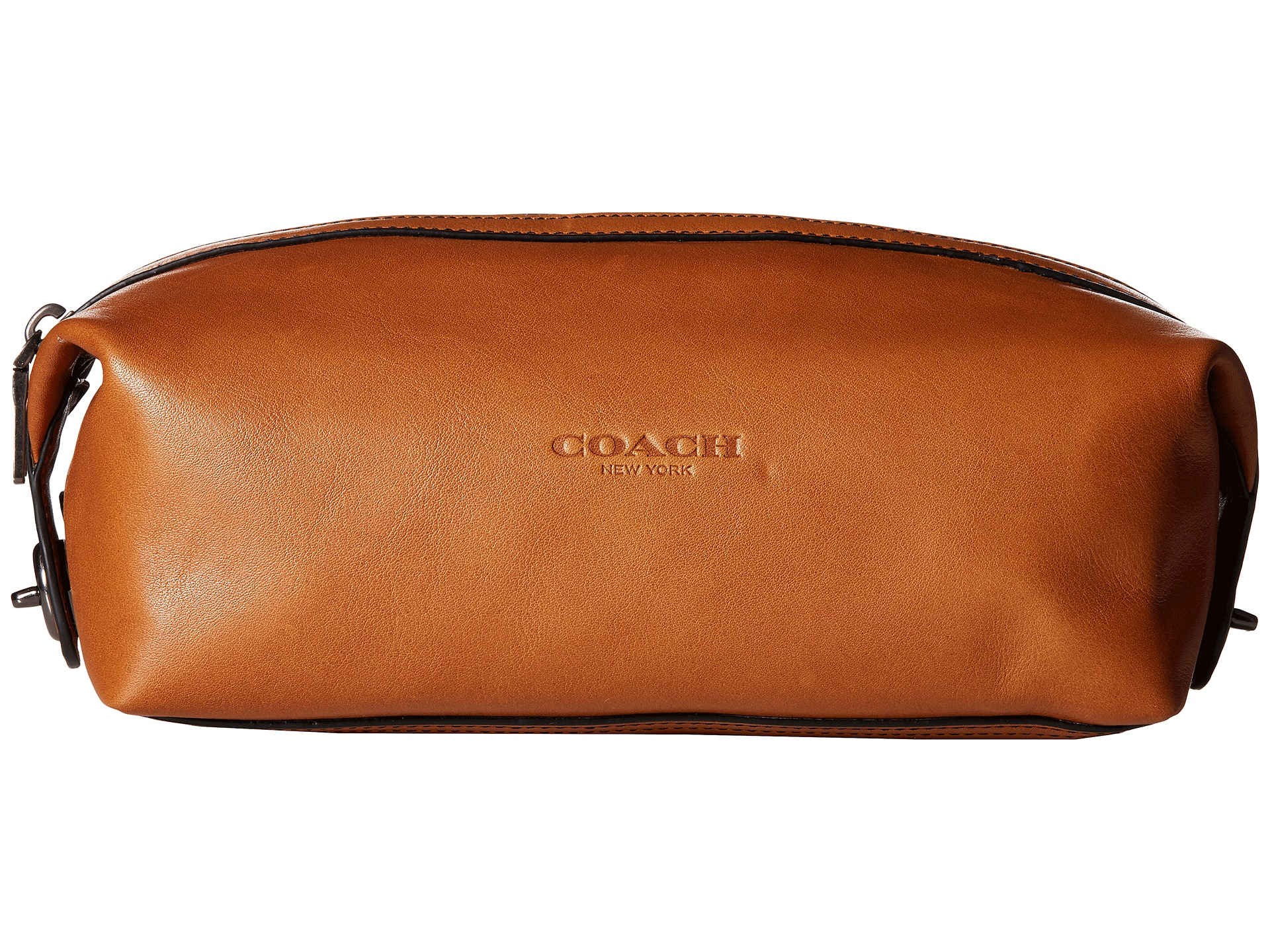 Lyst Coach Sport Calf Dopp Kit In Brown For Men Gallery
