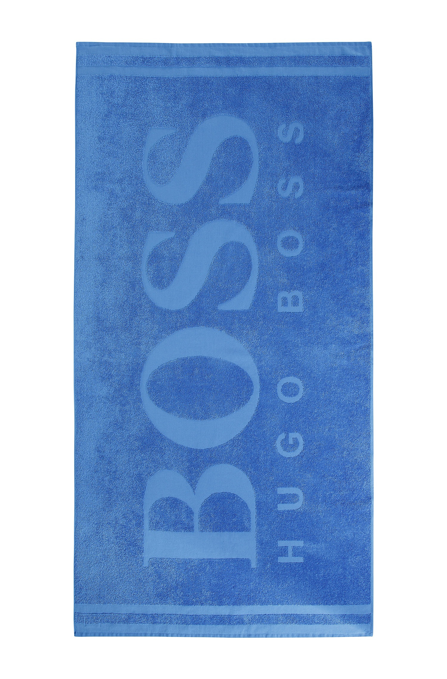 Boss 'Beach Towel' | Cotton Terrycloth Beach Towel in Blue for Men | Lyst