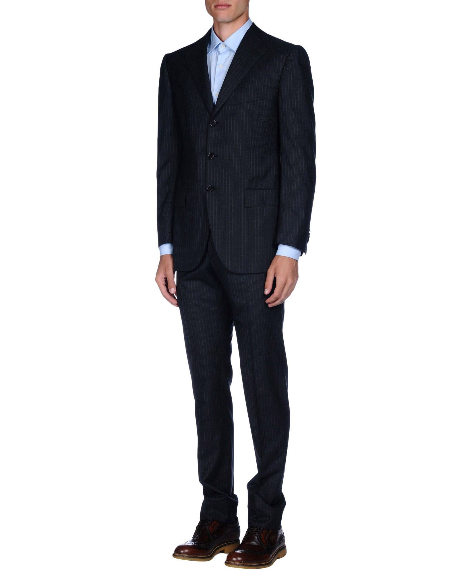 Lyst - Cesare Attolini Suit in Gray for Men