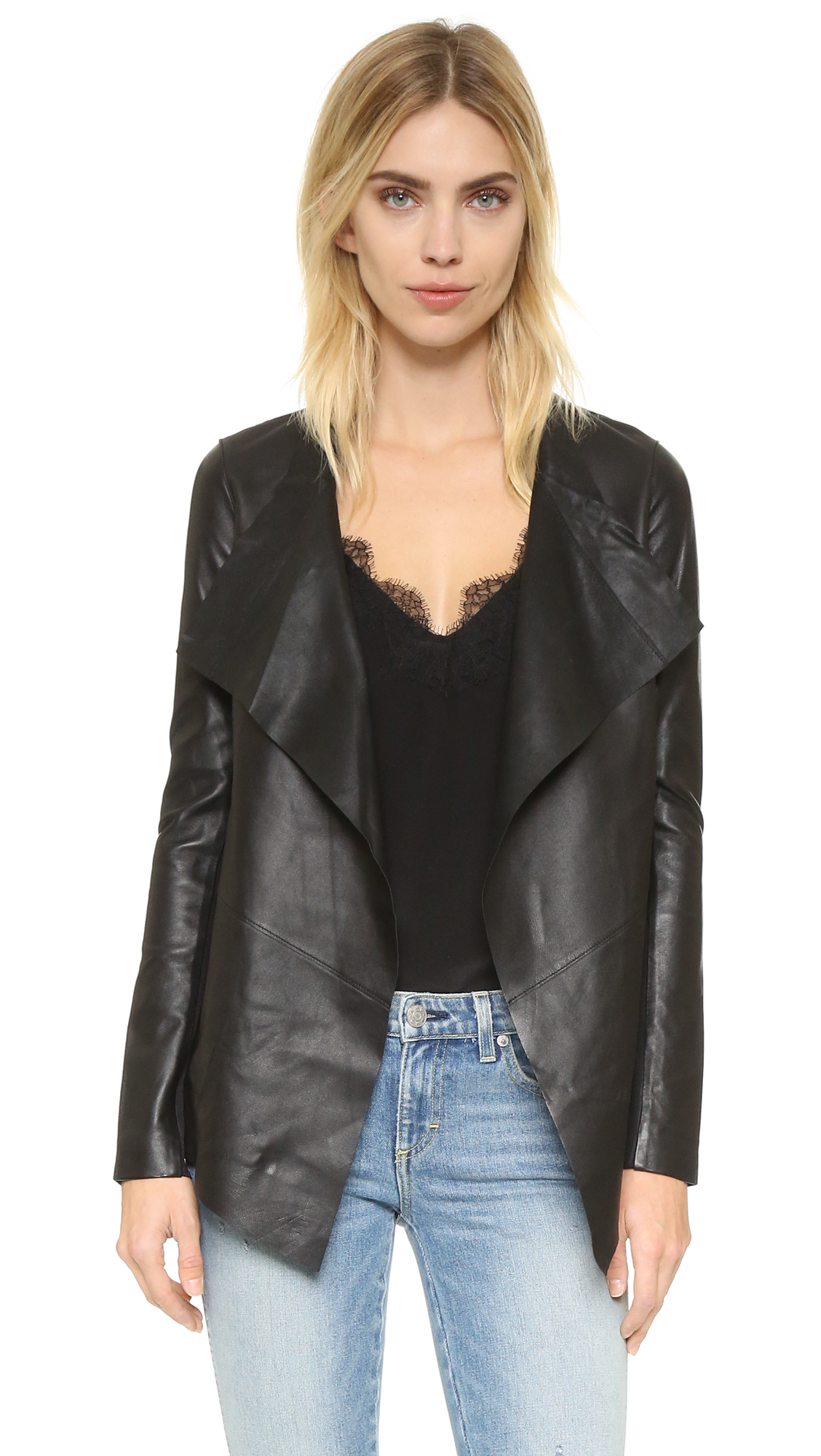 Clearance Black Mackage Leather Jacket Bdc5e 8b47b Clearance Mackage Gretal Leather Jacket In Black Lyst D0c5a 4a231
