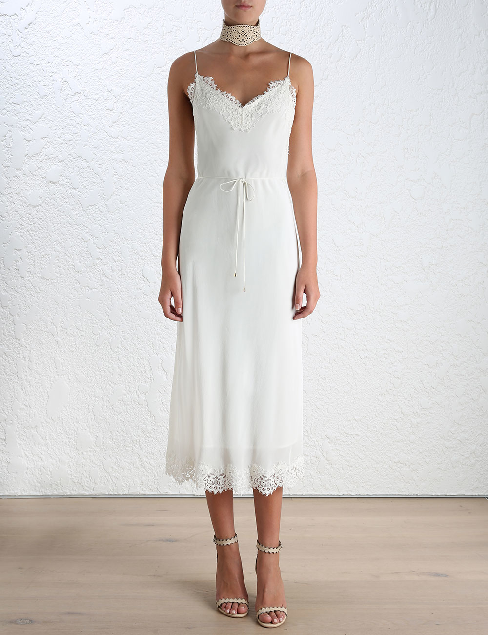 lace long slip