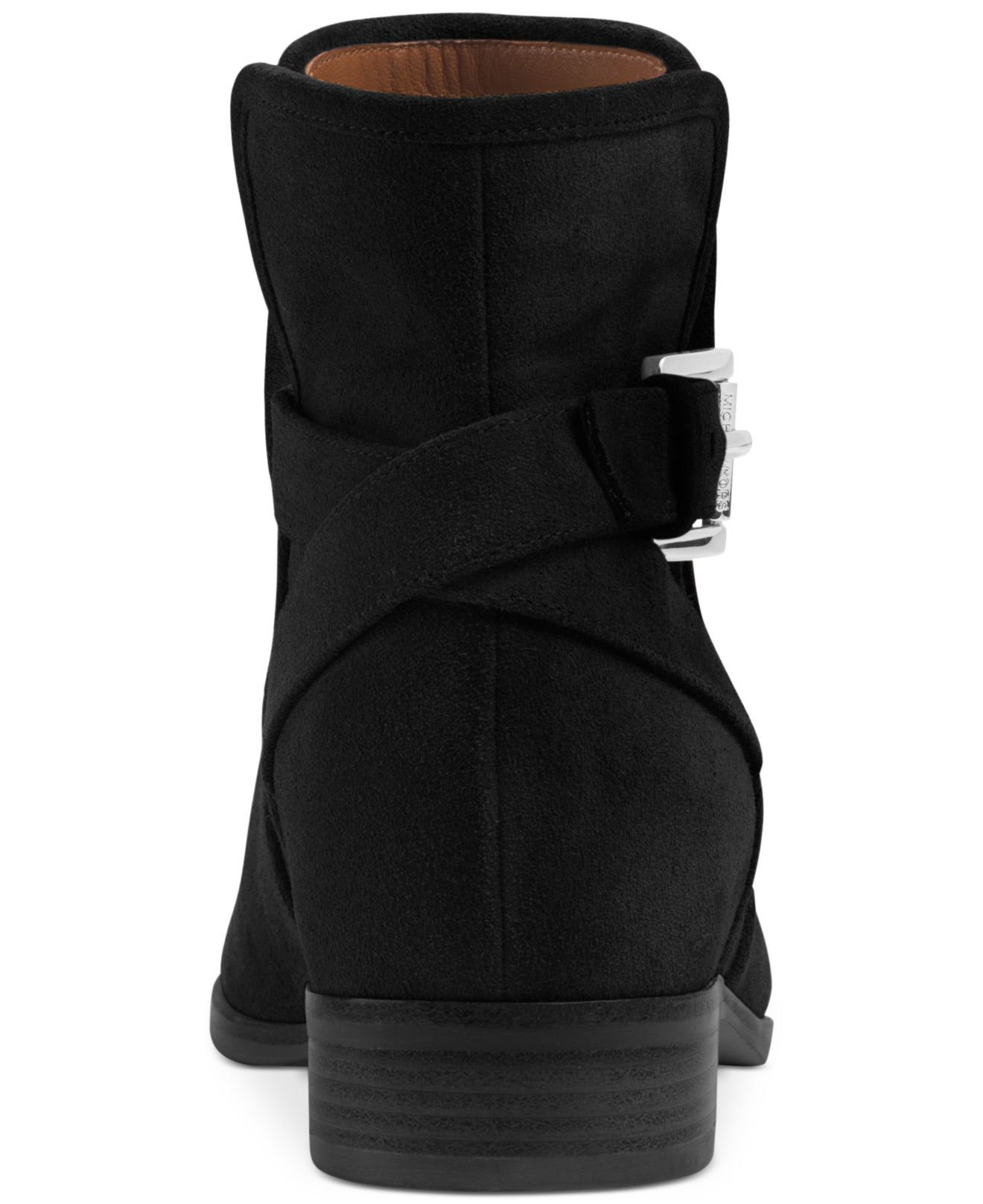 michael michael kors salem leather ankle boot