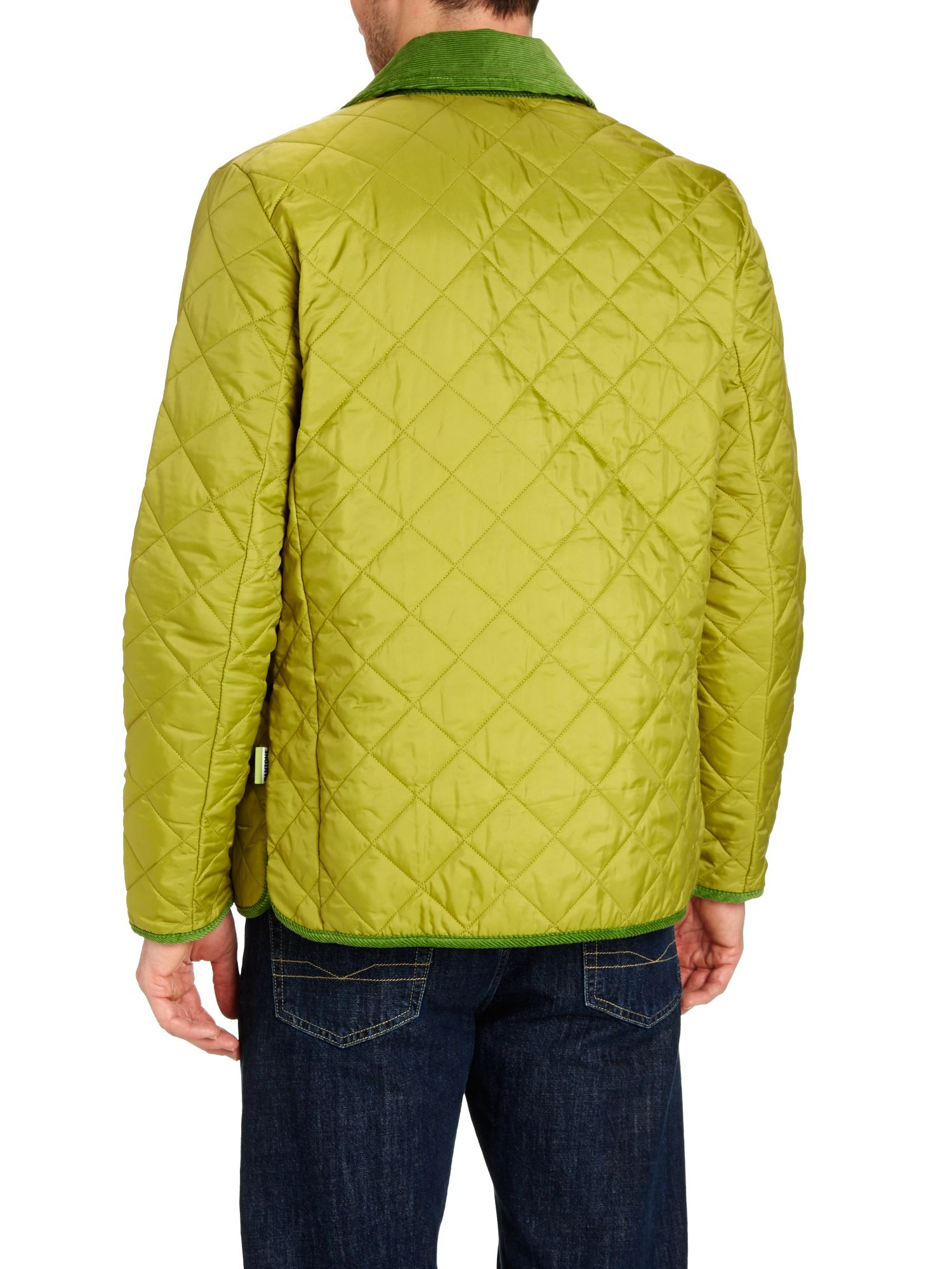 barbour padded jacket men's