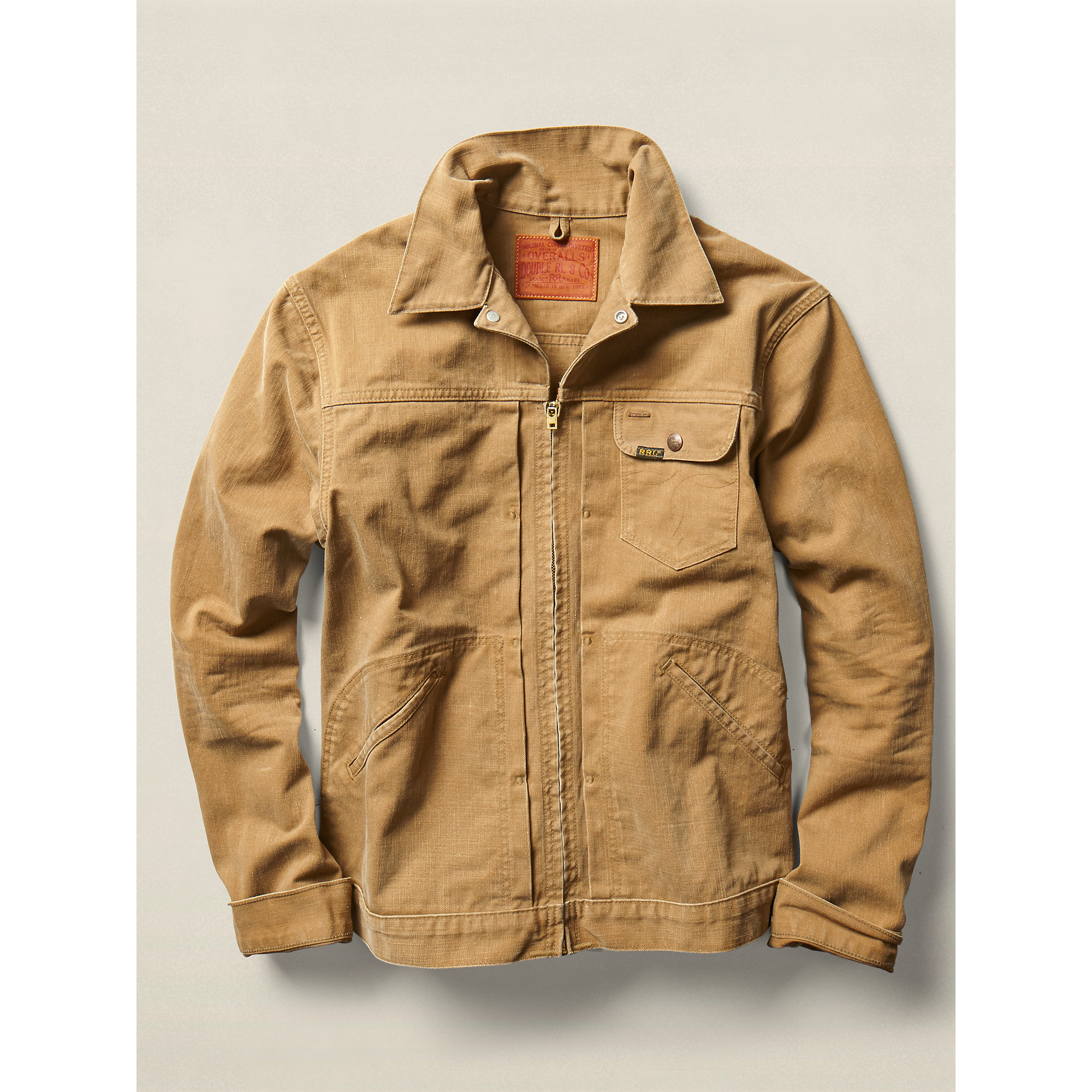 Lyst - Rrl Cotton Twill Jacket in Brown for Men