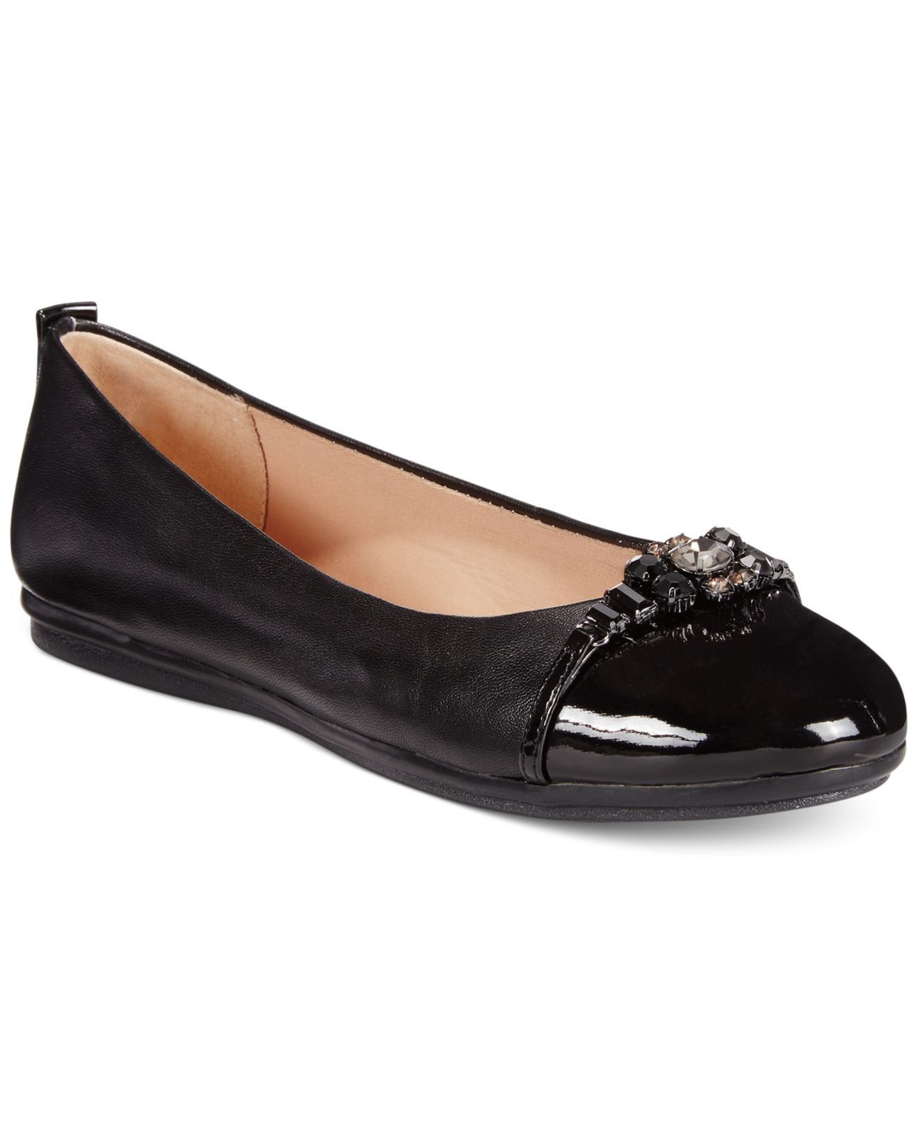 Lyst Easy Spirit Get Festive Flats In Black 9258