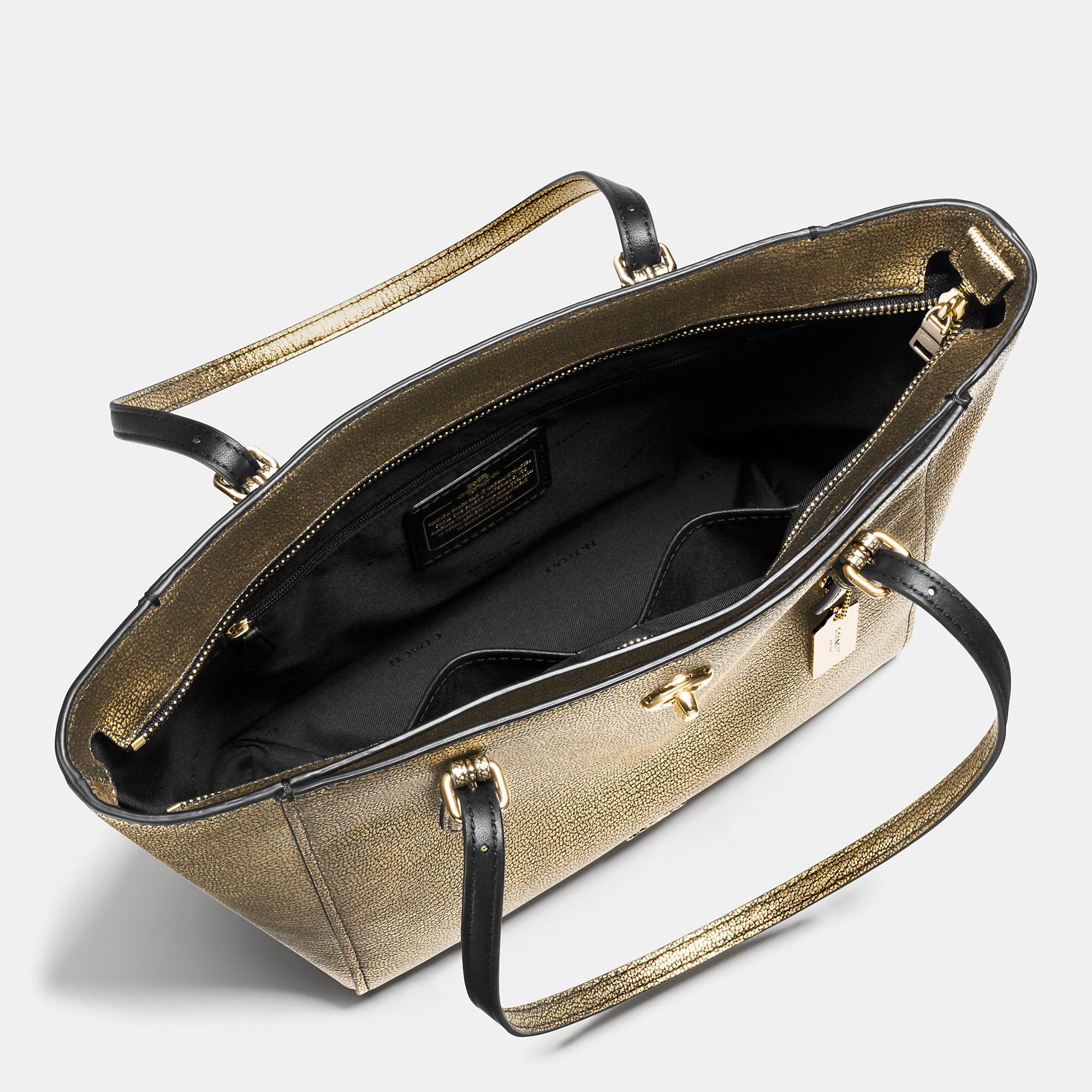 coach hobo metallic-skirt