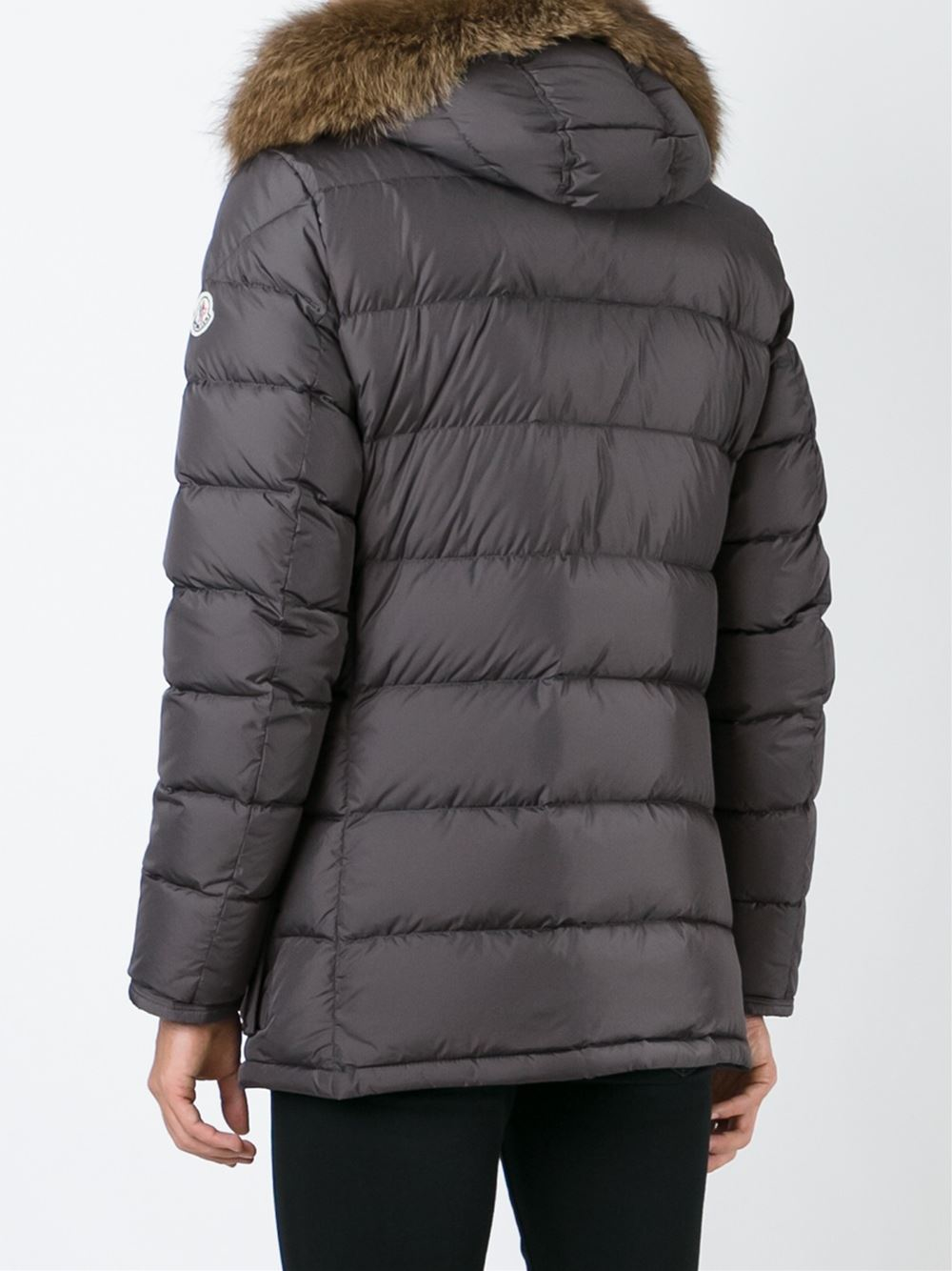 Moncler 'cluny' Padded Jacket in Gray for Men (grey) | Lyst