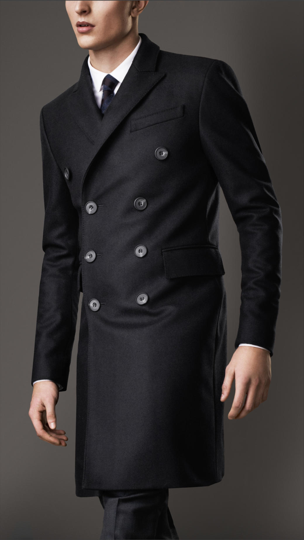 burberry top coat mens