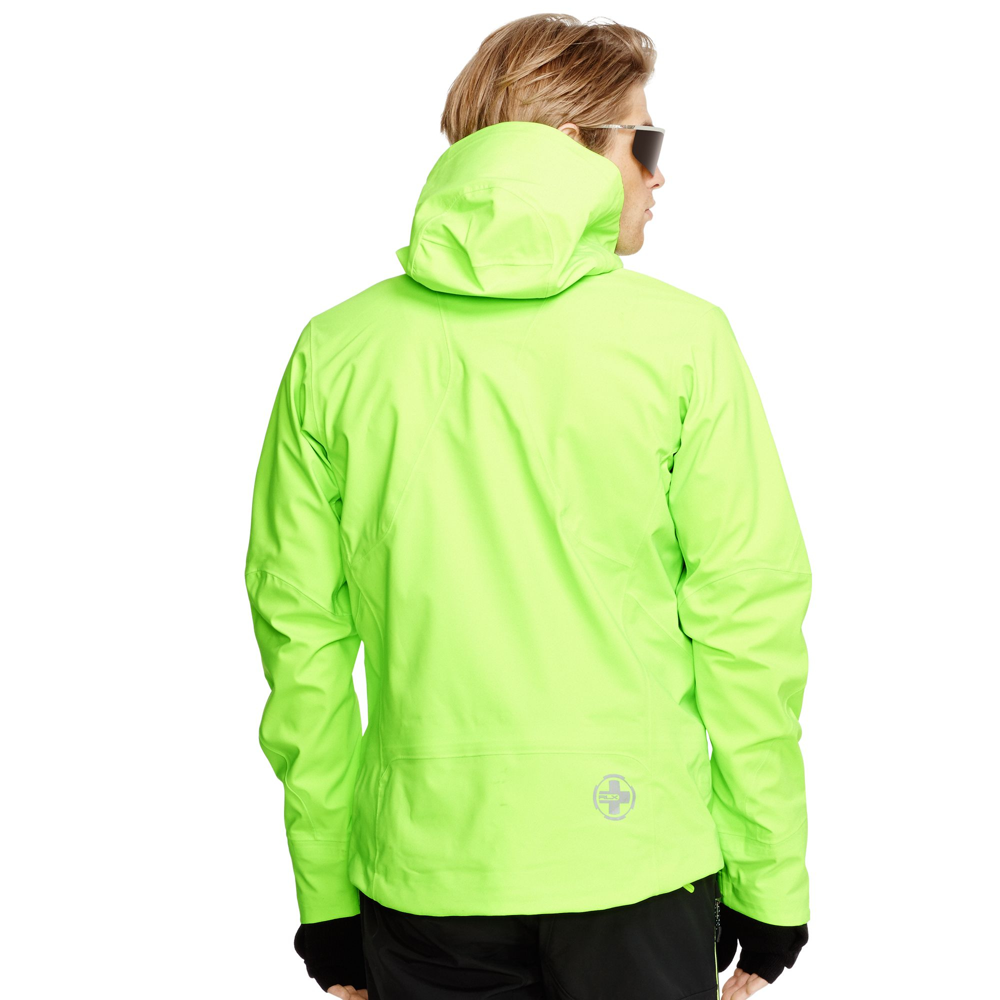 Ralph lauren Hooded Ski Jacket in Green for Men | Lyst