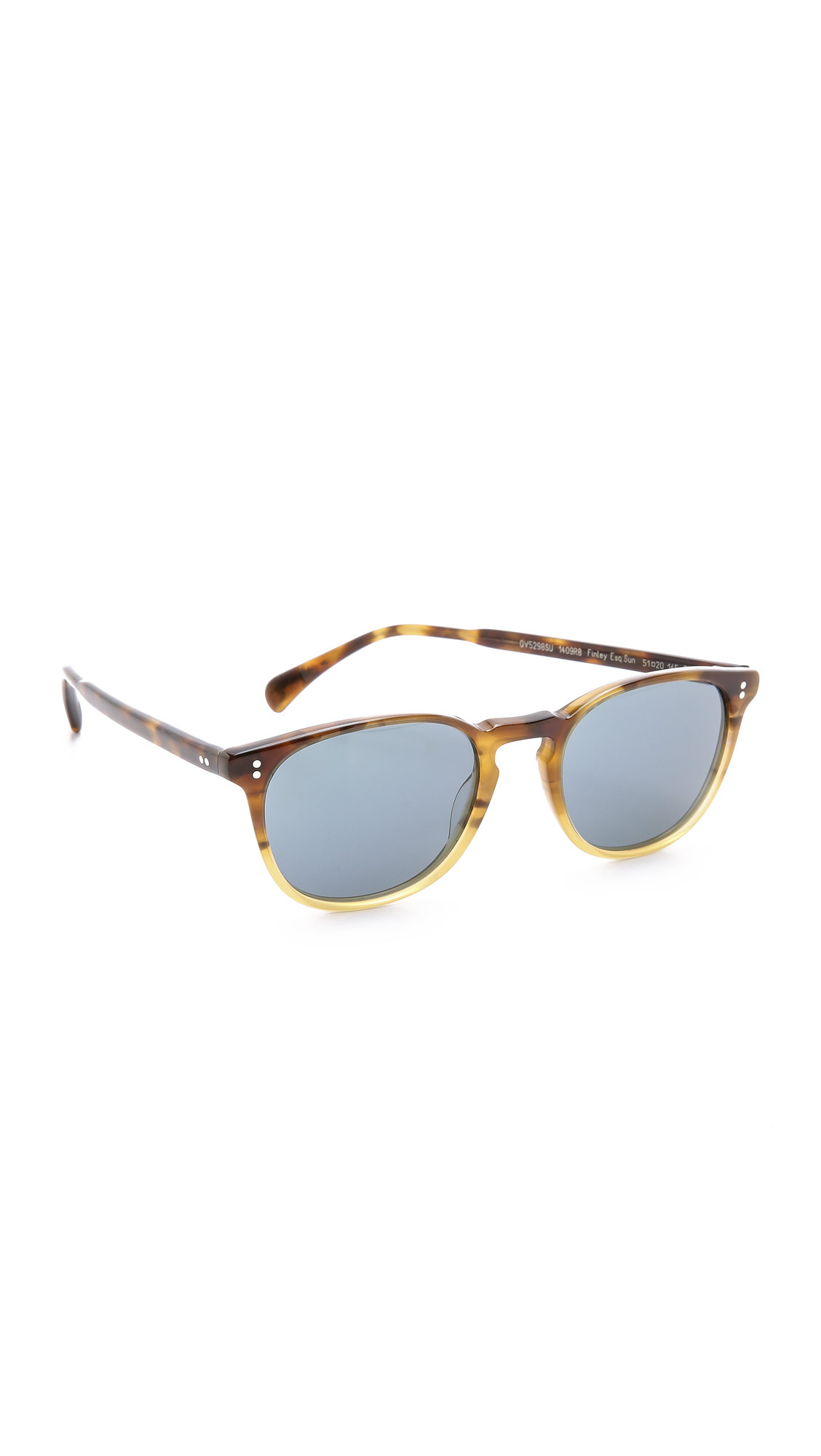 Oliver peoples Finley Esq. Photochromic Sunglasses in Blue | Lyst