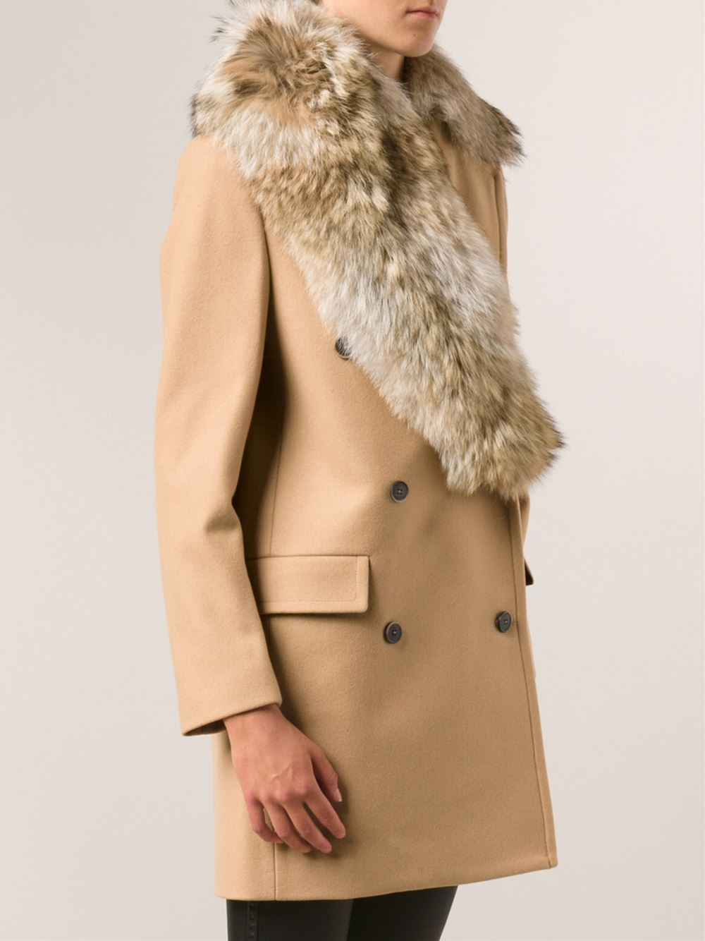 msgm double breasted coat