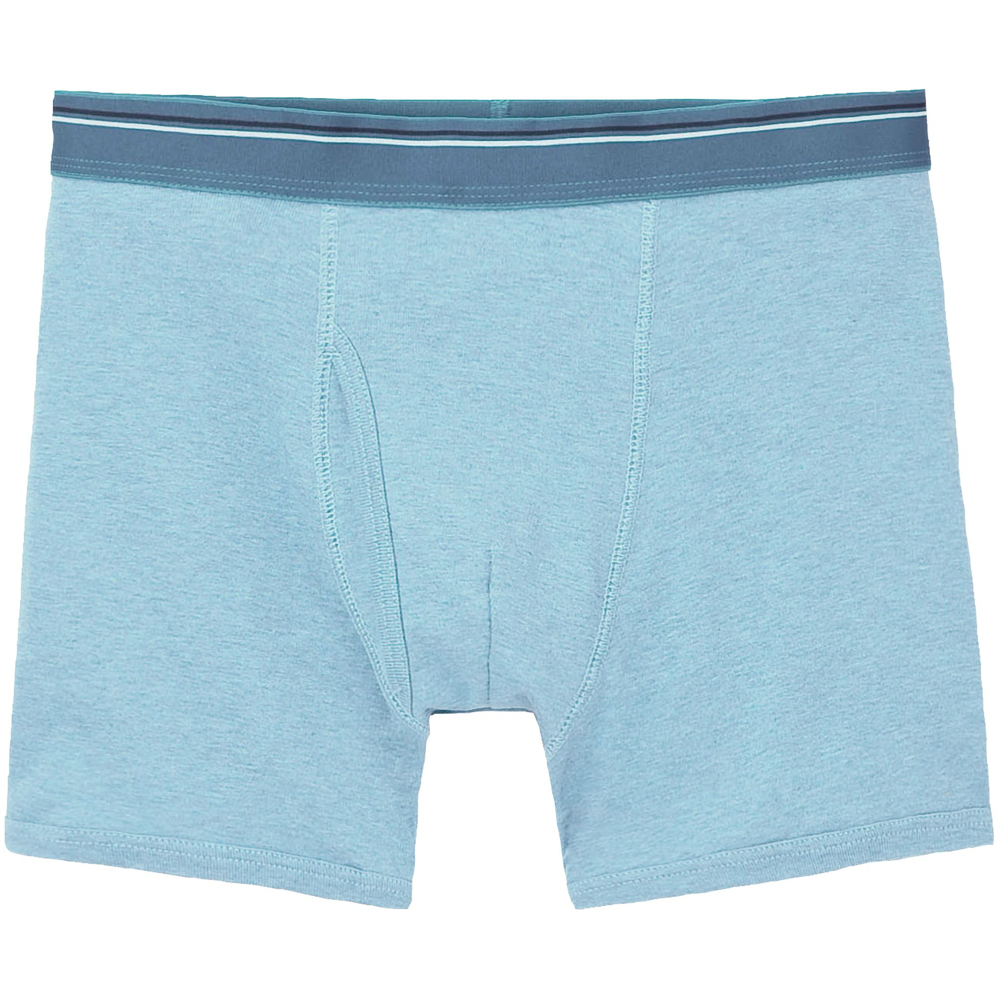 Uniqlo Cotton Boxer Briefs in Blue for Men | Lyst
