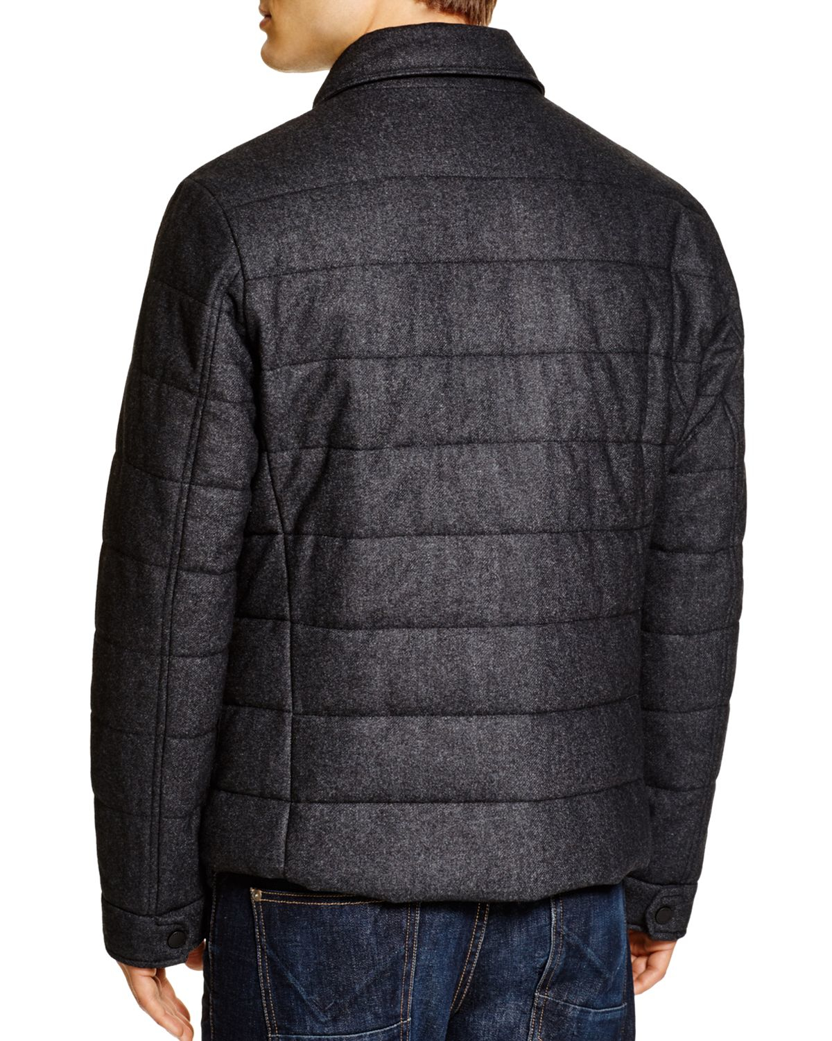 Lyst Boss Cormac Wool Puffer Jacket Bloomingdale's Exclusive in