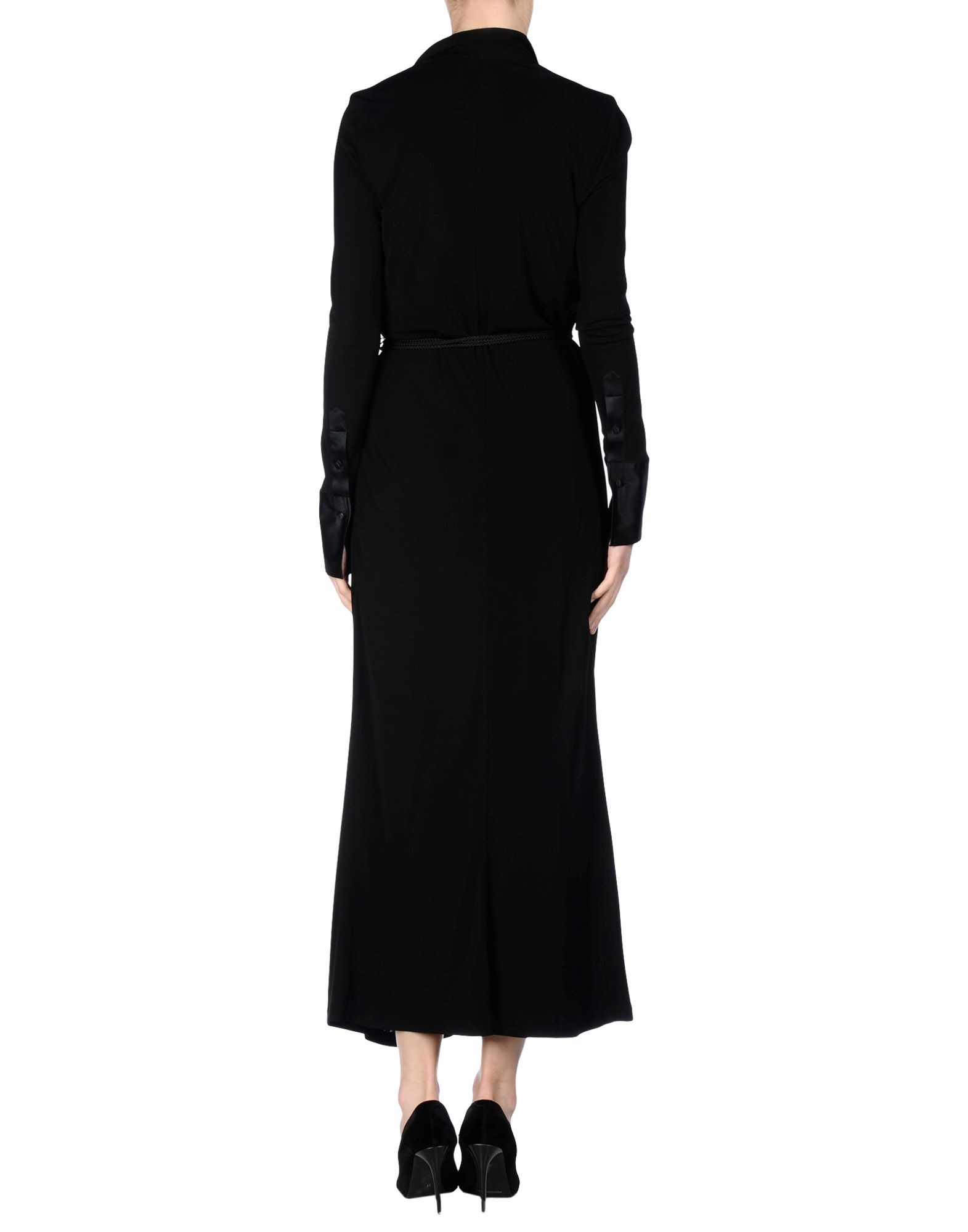 Lyst - Ralph Lauren Long Dress in Black