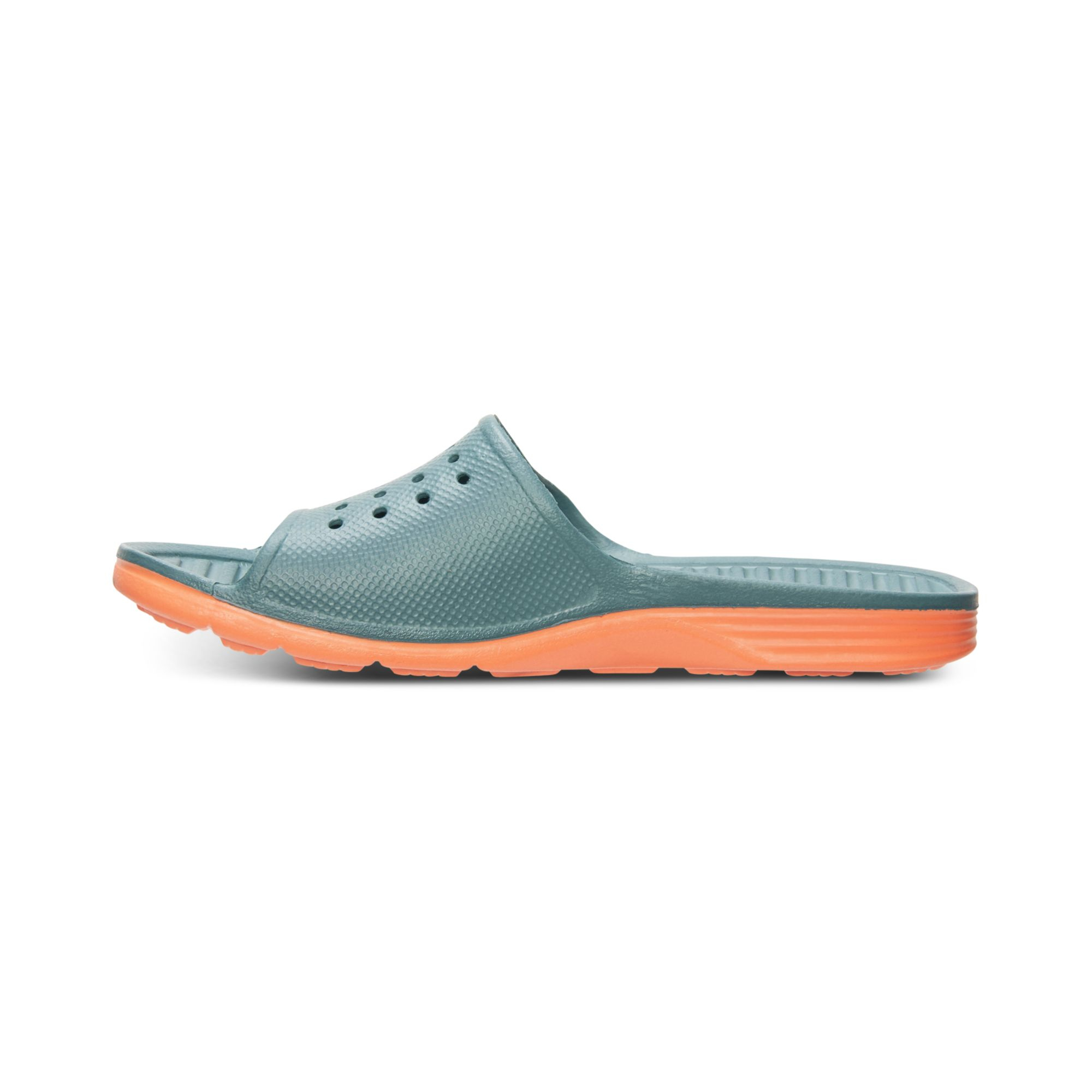 Nike Benassi Solarsoft Slide Sandals in Green for Men | Lyst