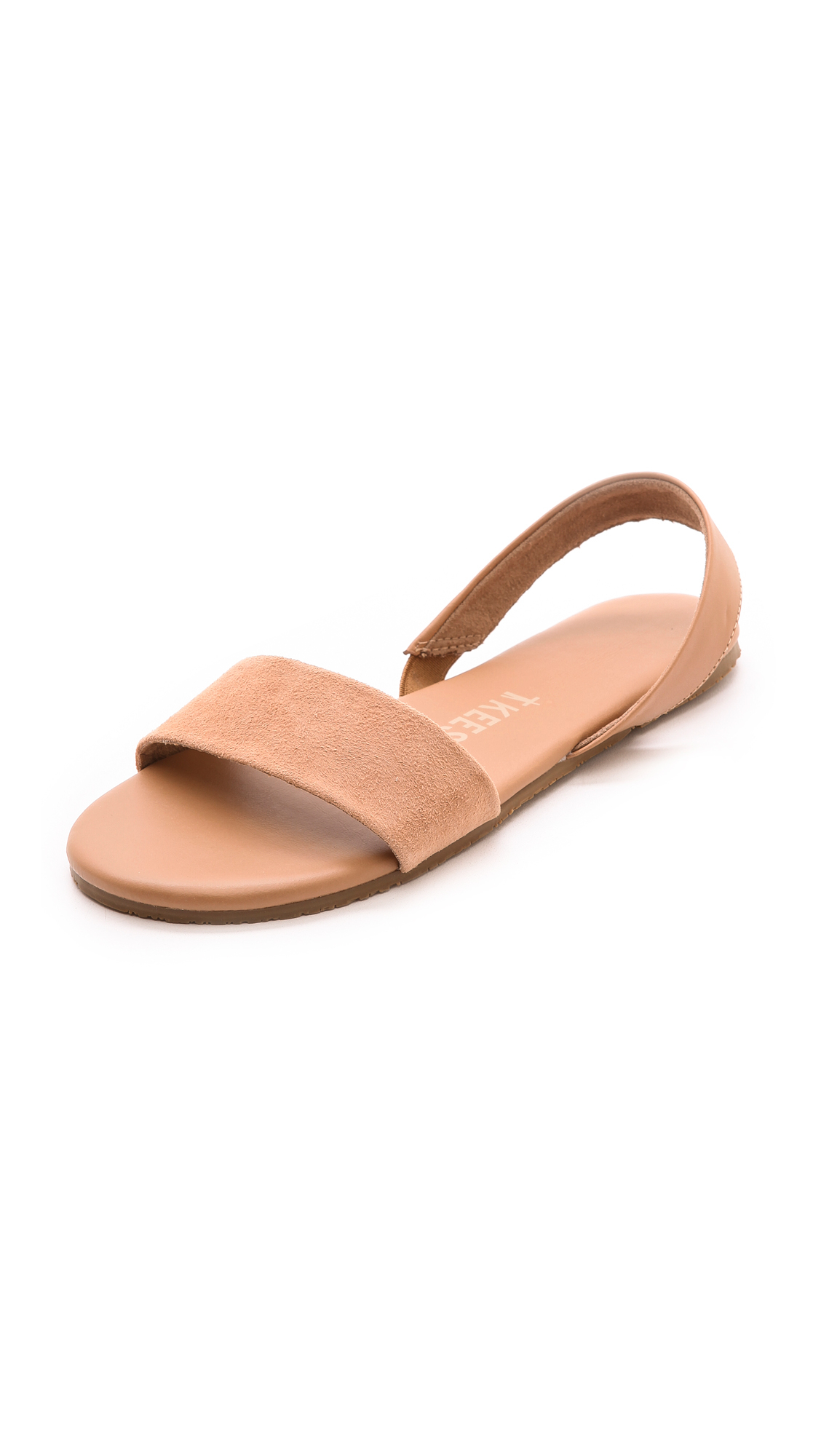 Lyst - Tkees Charlie Flat Sandals - Cocobutter in Natural