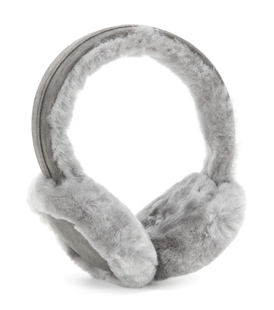Lyst UGG Wired Shearling Earmuffs in Gray