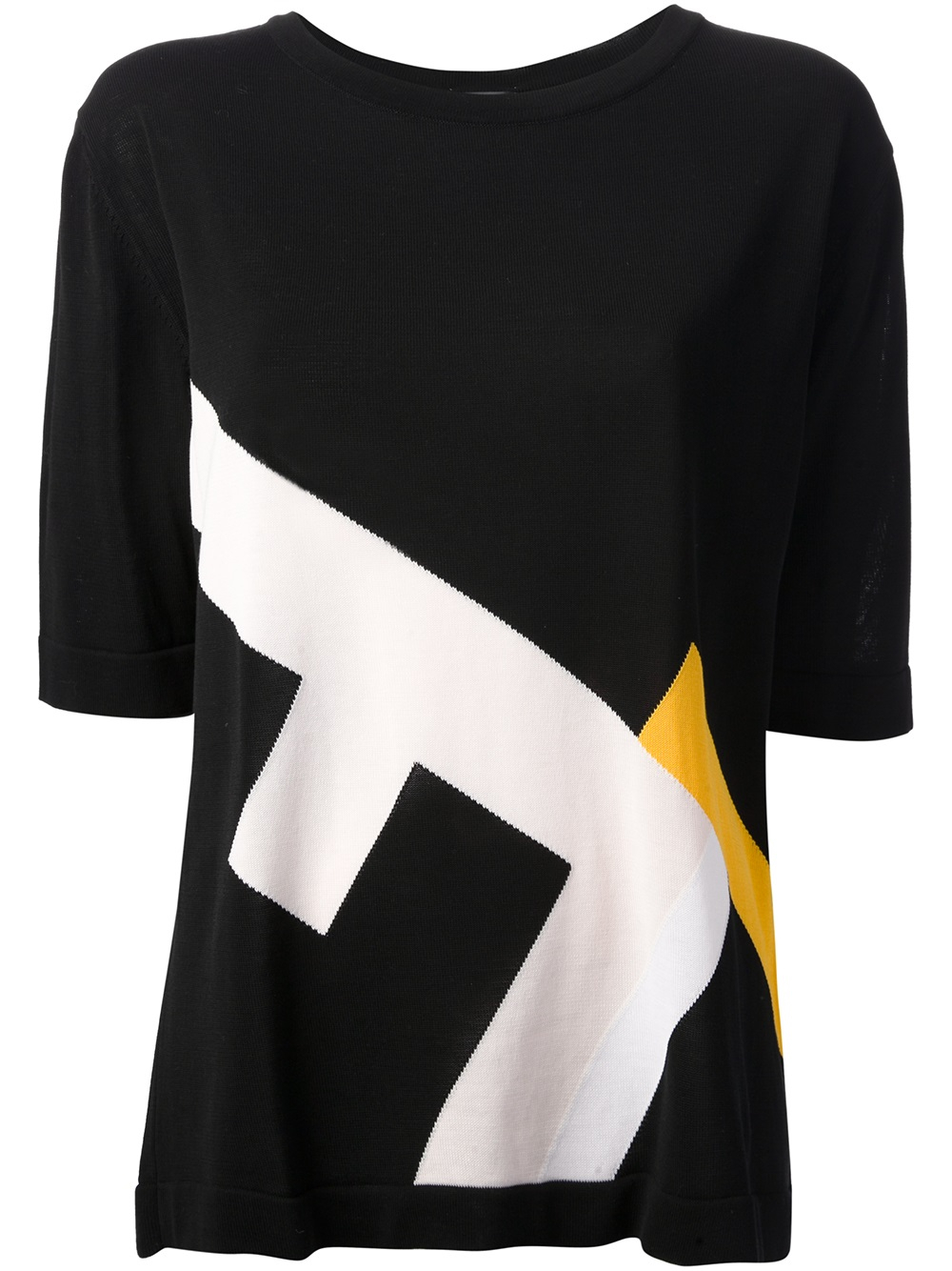 fendi logo shirt women