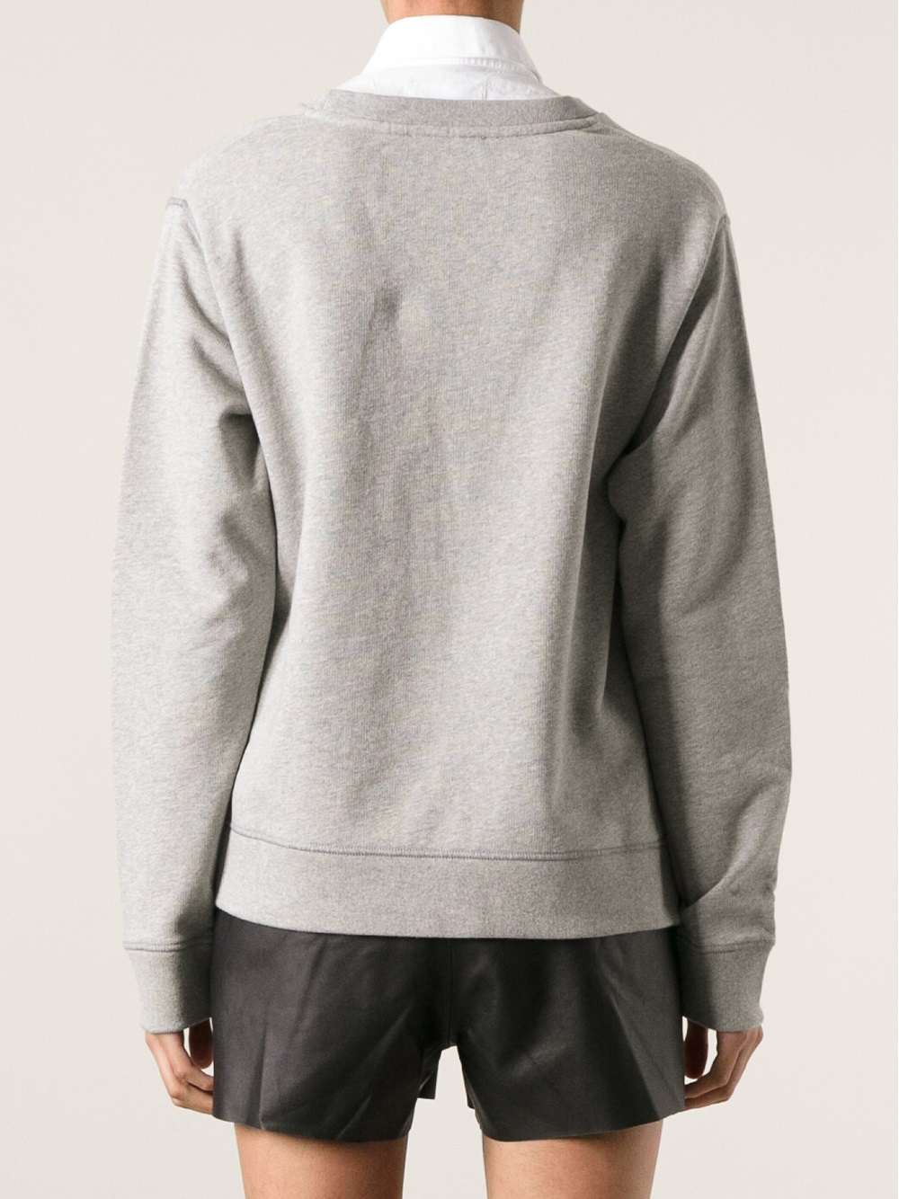 Lyst - Acne Studios Angle Sweatshirt in Gray