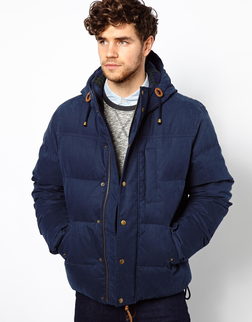 Jack wills Padded Jacket in Blue for Men | Lyst
