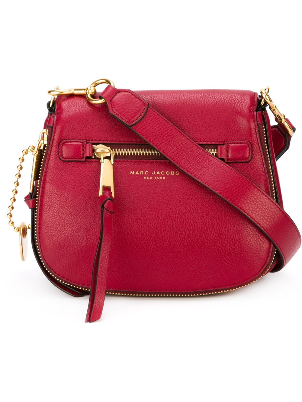 Lyst - Marc Jacobs Recruit Small Crossbody Bag in Red