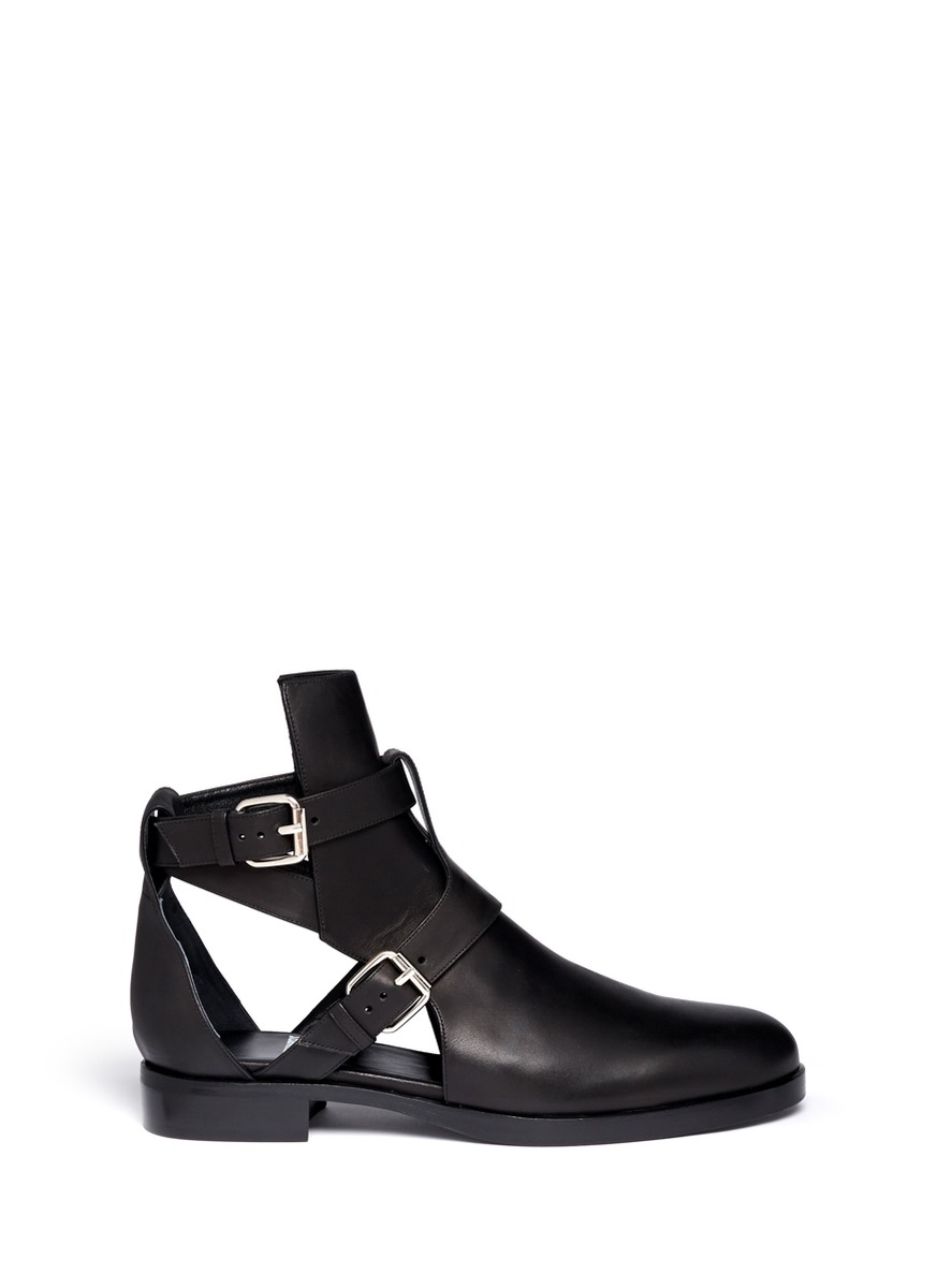 prym boots in black leather