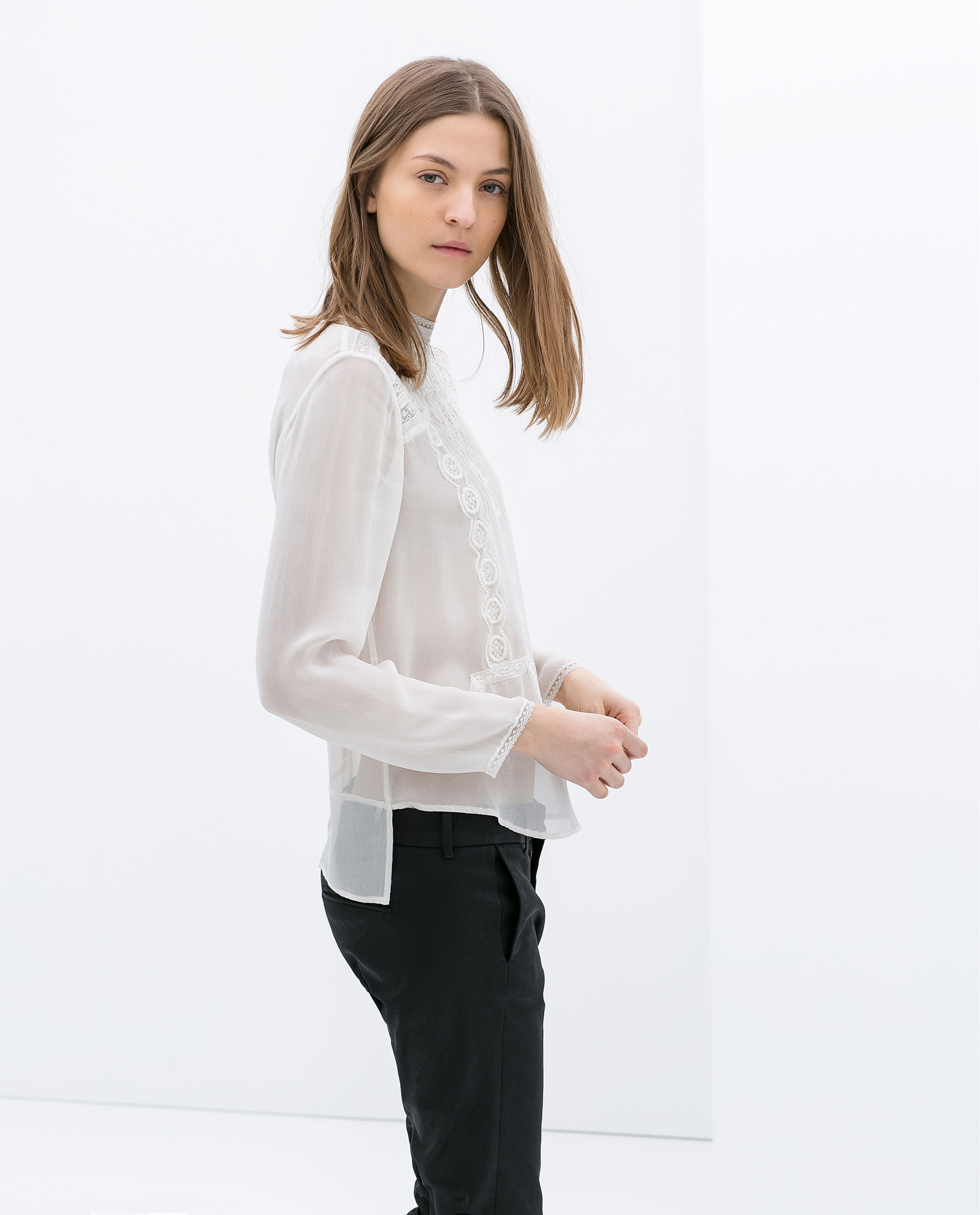 zara blouse