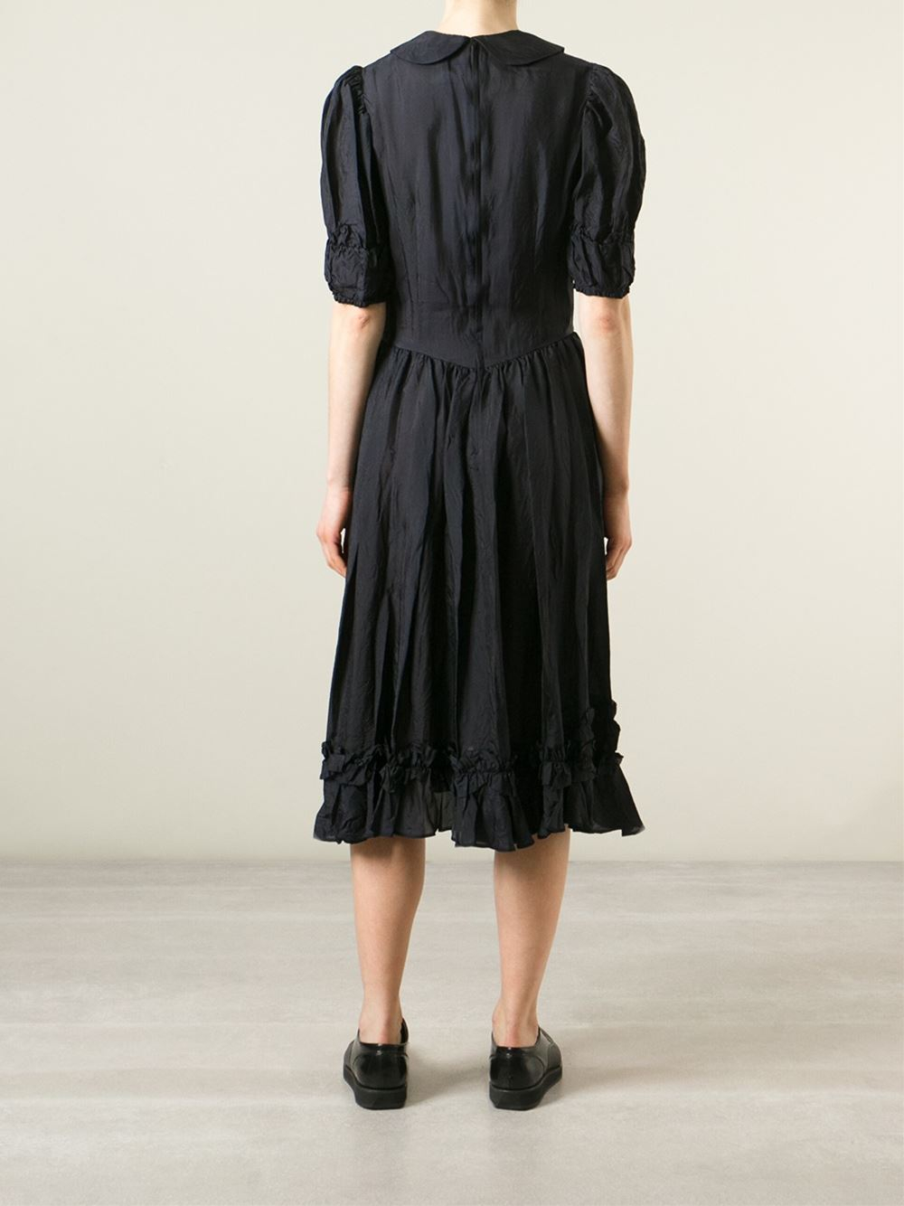 comme des garcons peter pan collar