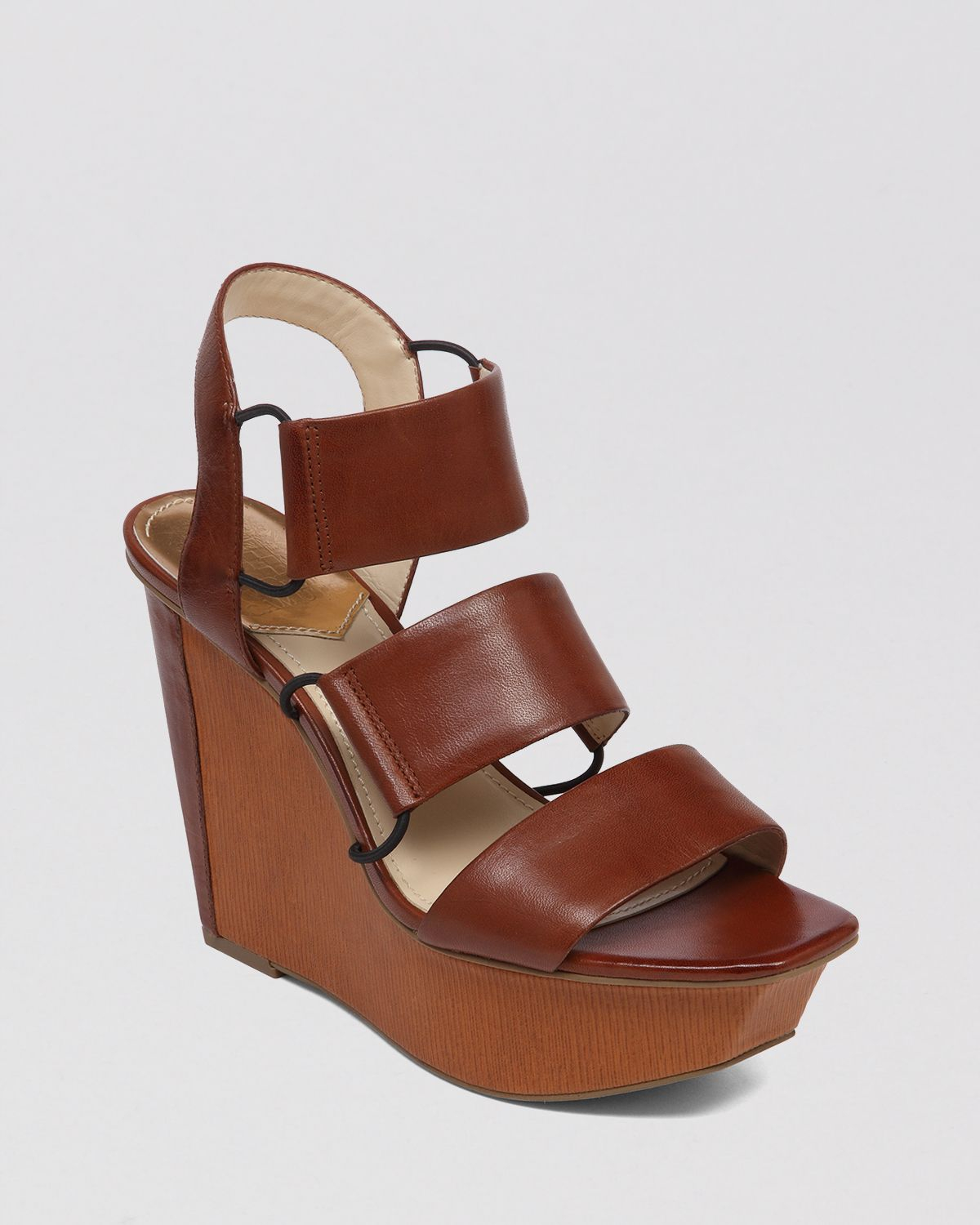 vince camuto brown wedges