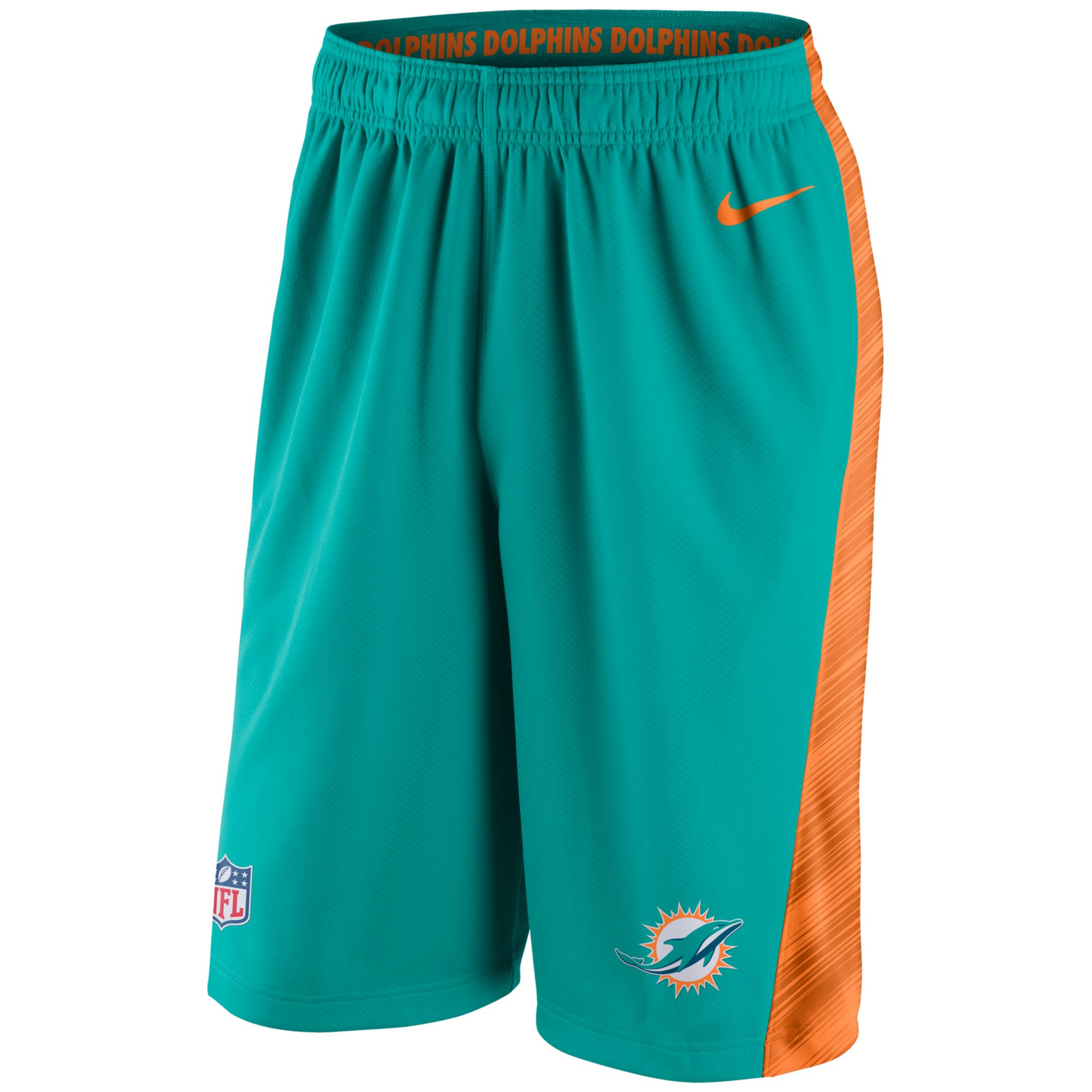 Nike Men'S Miami Dolphins Fly Xl Dri-Fit Shorts in Green for Men | Lyst