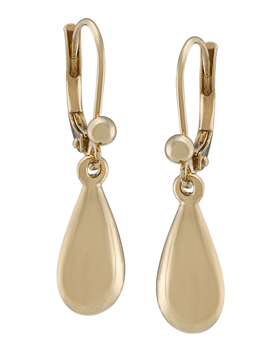 Lauren By Ralph Lauren Goldtone Drop Earrings in Gold | Lyst