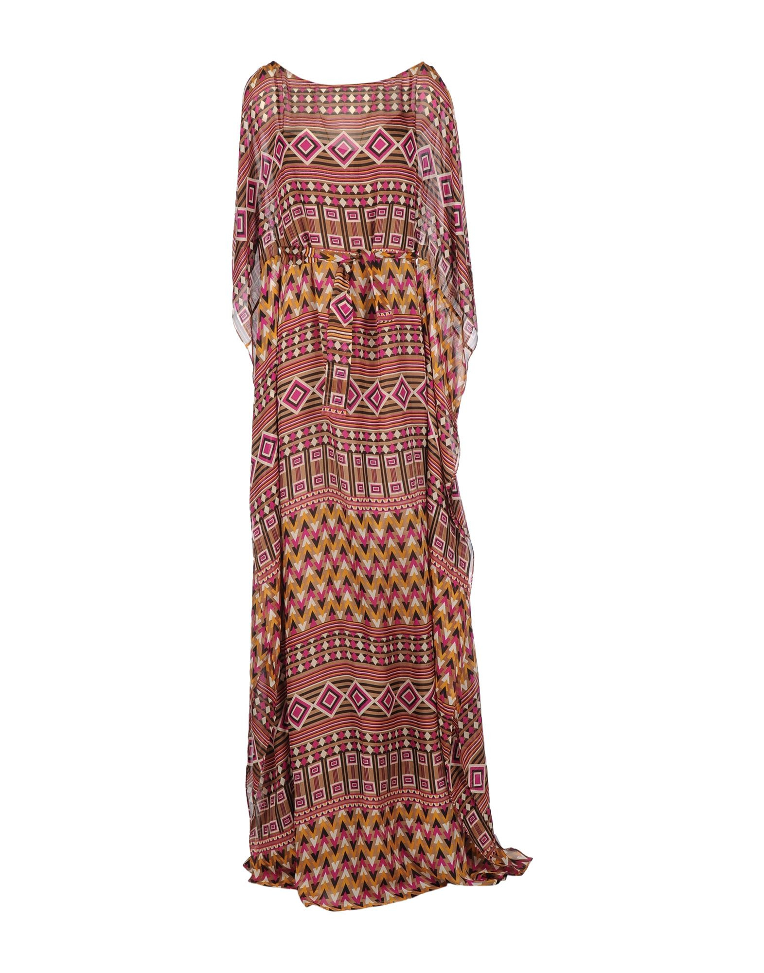Issa Long Dress in Brown (Light brown) | Lyst