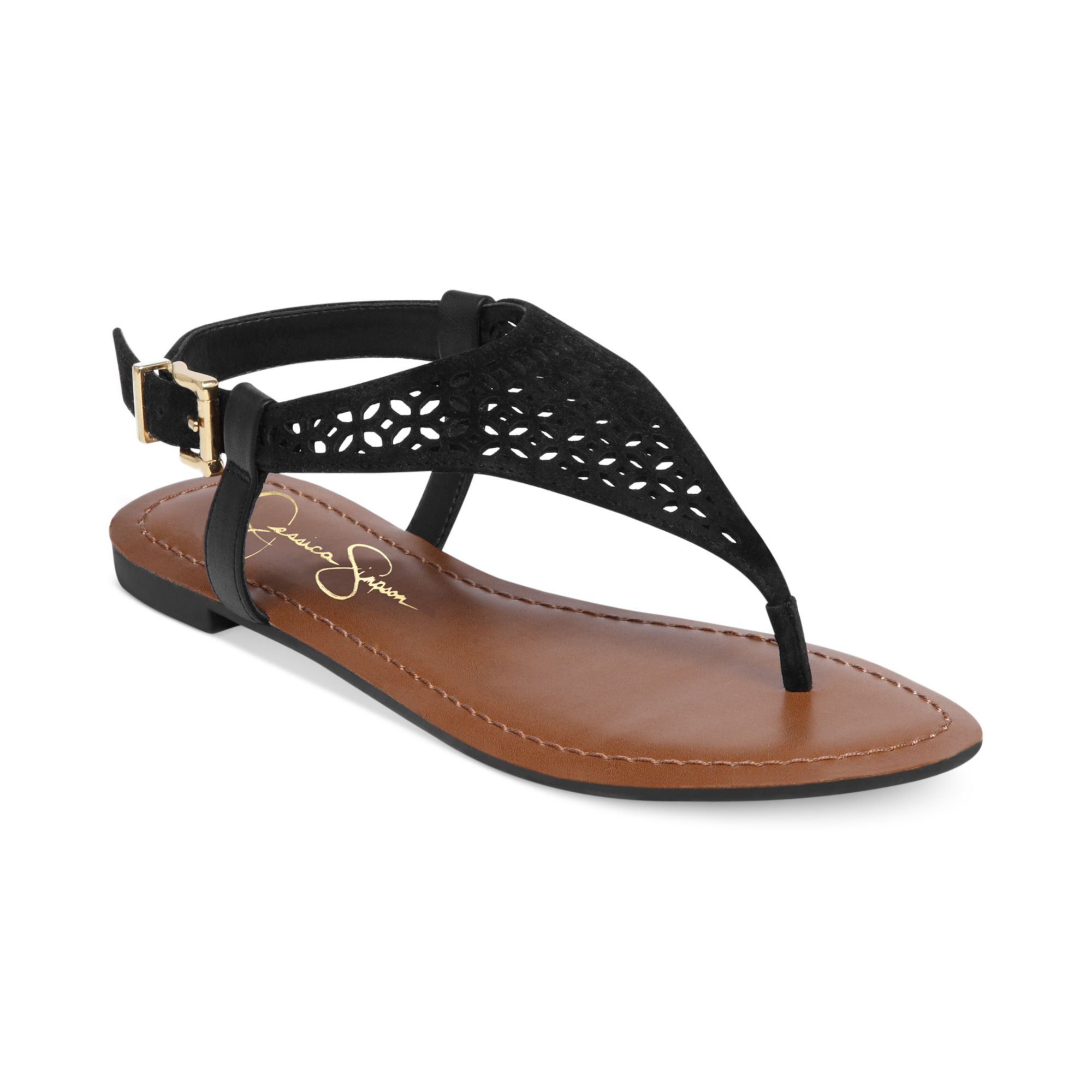 jessica simpson caira 2 flat sandals