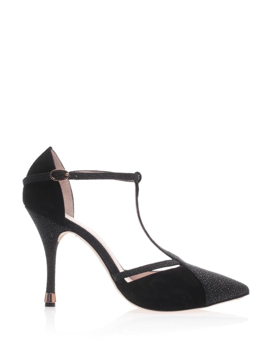 Lyst - Repetto Vaya T-Bar Shoes in Black