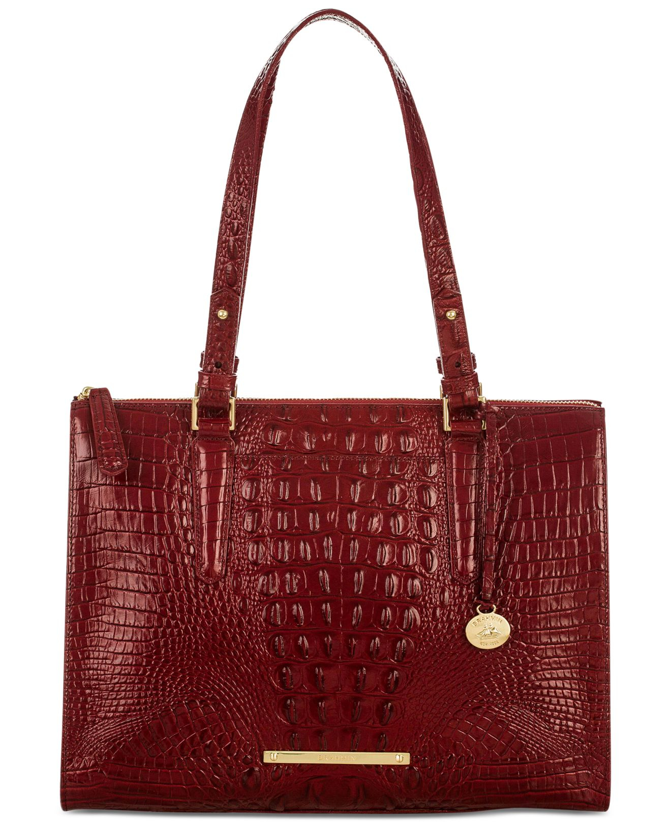 Lyst - Brahmin Melbourne Anywhere Tote in Red