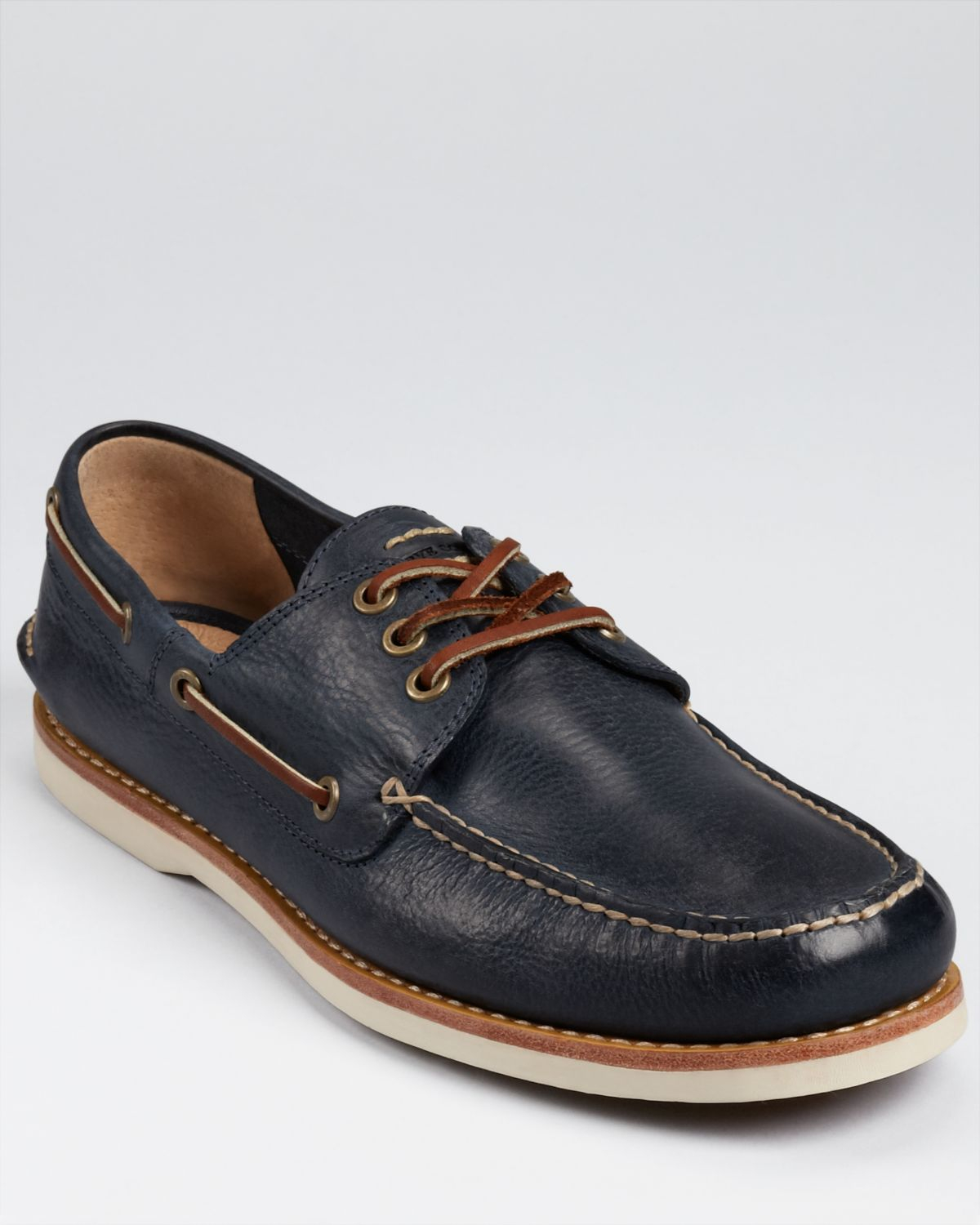 Lyst - Frye Sully Boat Shoes in Blue for Men