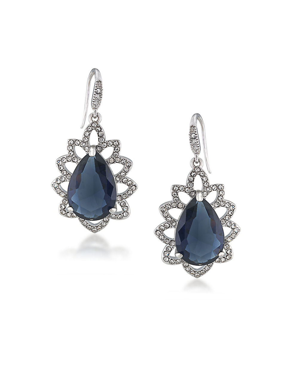Carolee Prospect Park Teardrop Earrings in Blue | Lyst